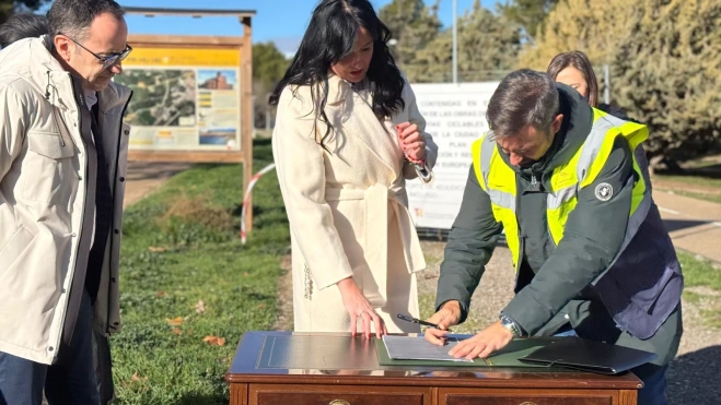 Recepción de las obras de la vías ciclables. Recepción de las obras de la vías ciclables.