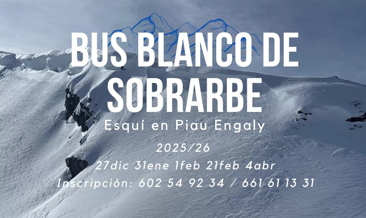 Bus Blanco de Sobrarbe.