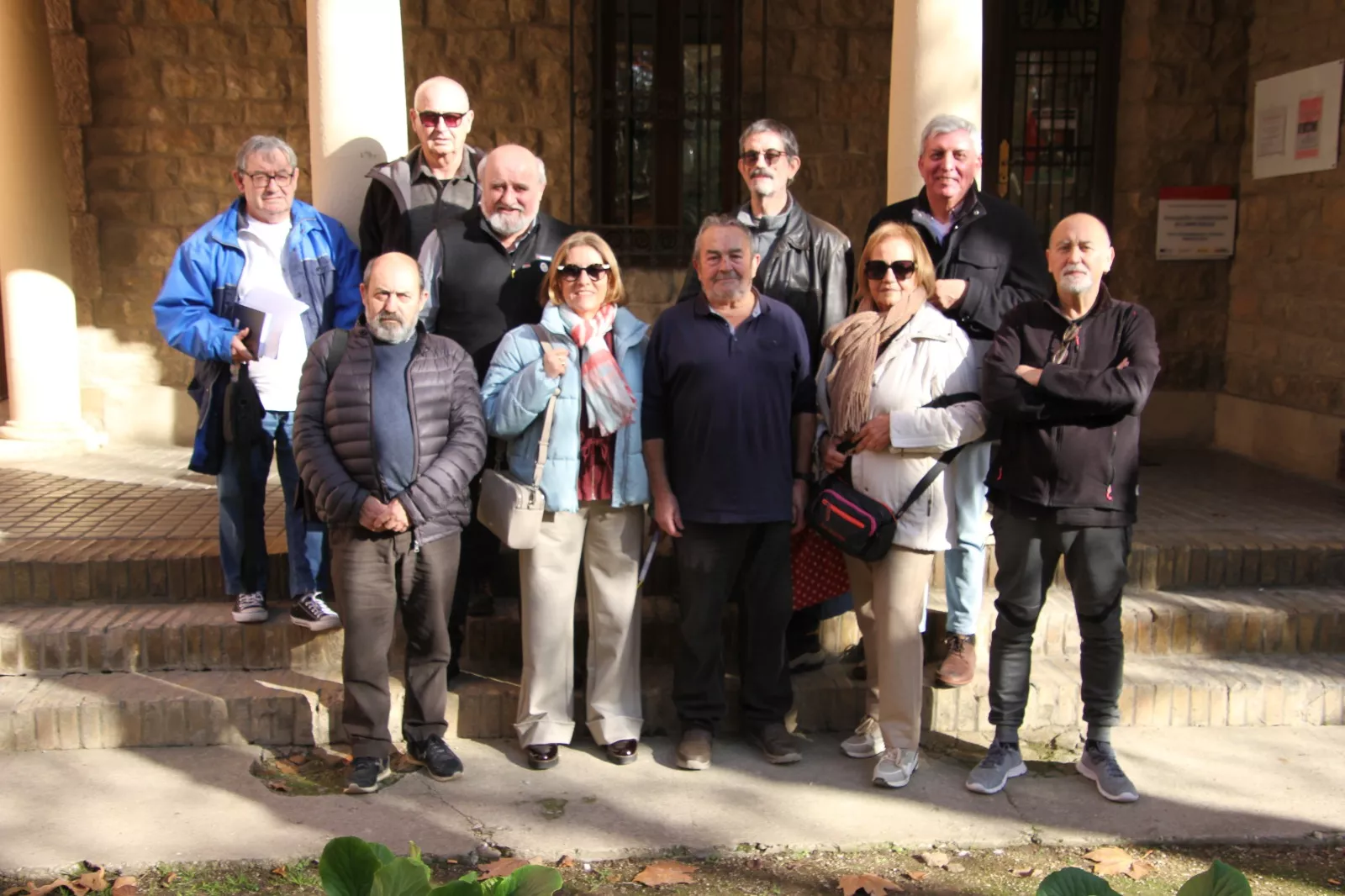 Junta Directiva de la Federación de Pensionistas de CCOO de Huesca.