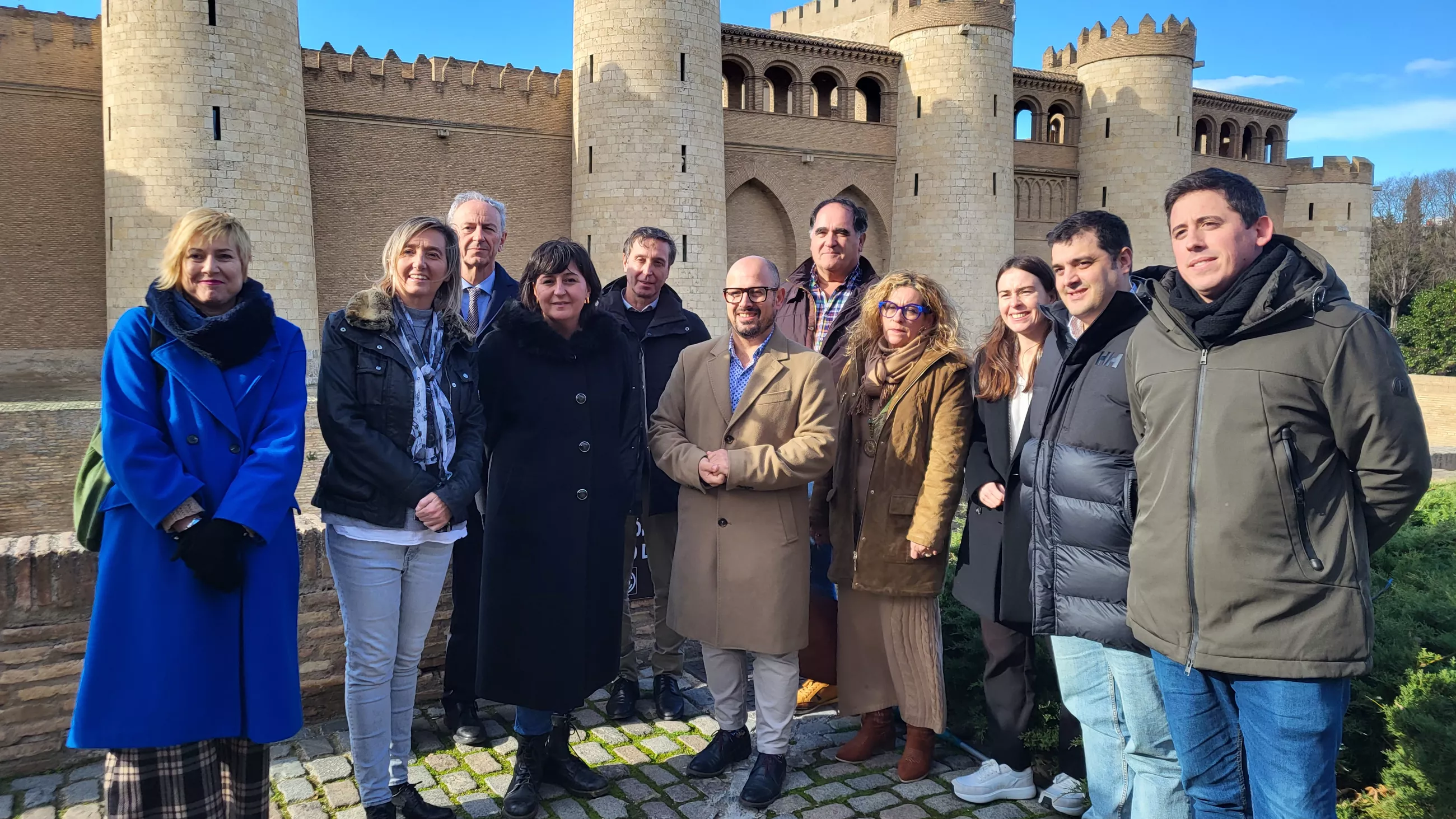 Alberto Izquierdo e integrantes de la Ejecutiva del PAR.