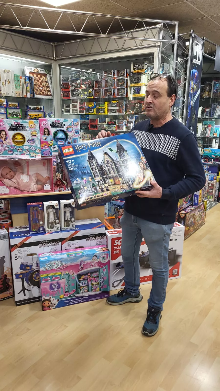 Juguetes en la tienda de Fernando Bernués