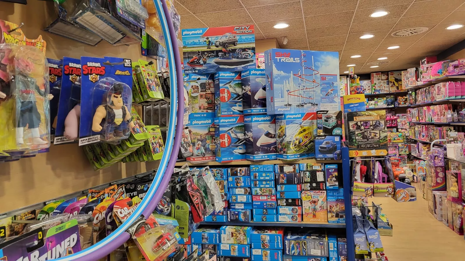 Juguetes en la tienda de Fernando Bernués