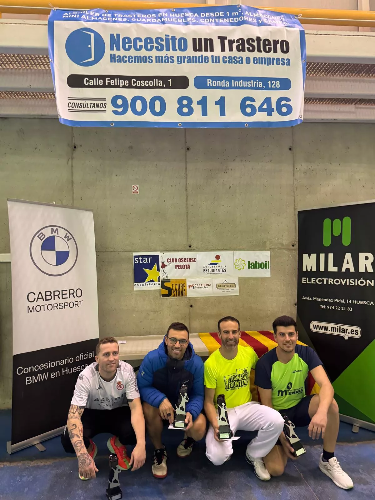 Torneo Navidad de frontenis