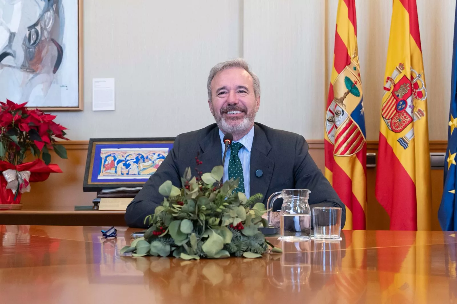 Jorge Azcón, presidente del Gobierno de Aragón