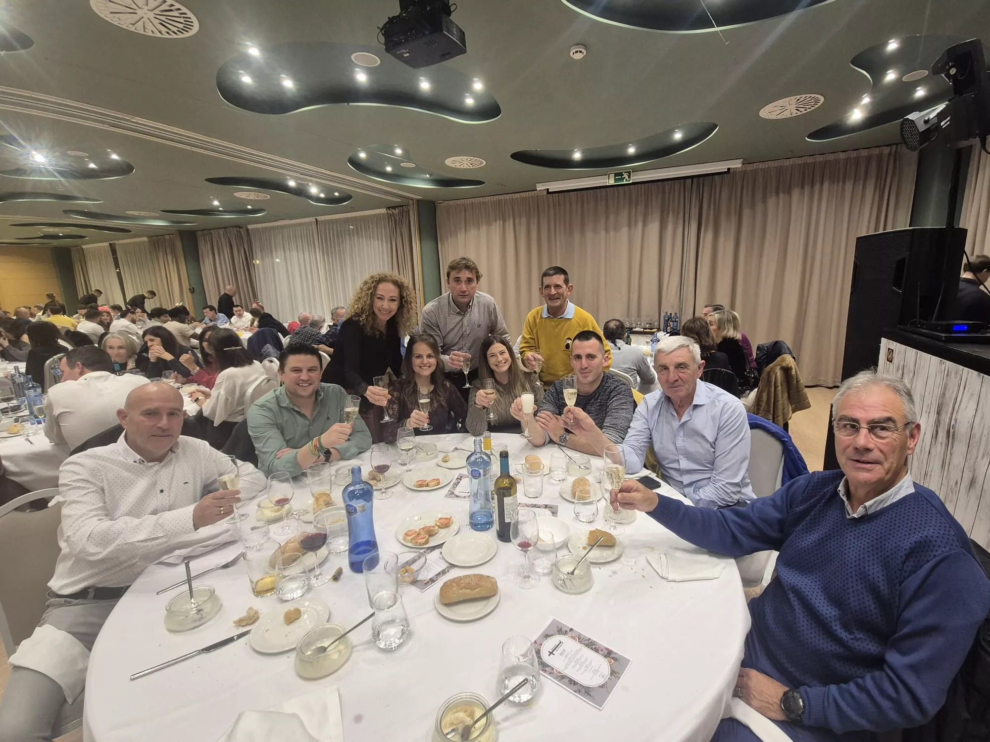 Cena de Navidad del Club de Montaña Javieres