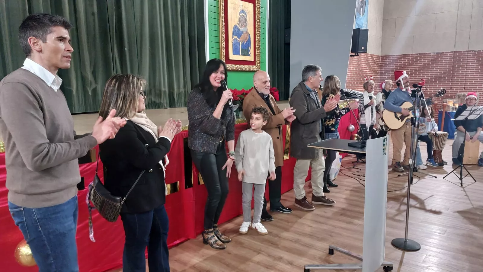 Cena de Nochebuena en Cruz Blanca con Javier Tebas y Lorena Orduna