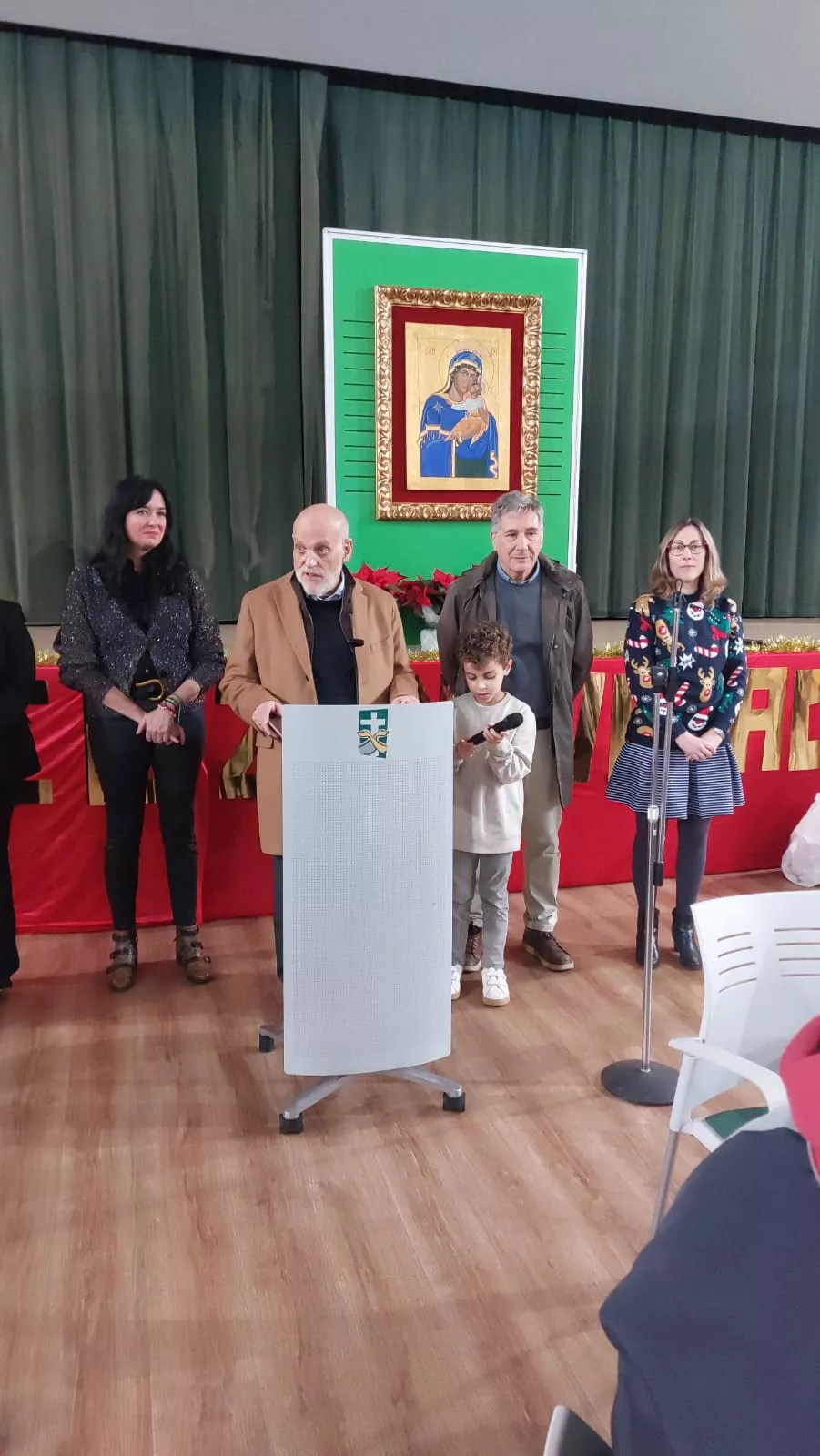 Cena de Nochebuena en Cruz Blanca con Javier Tebas y Lorena Orduna