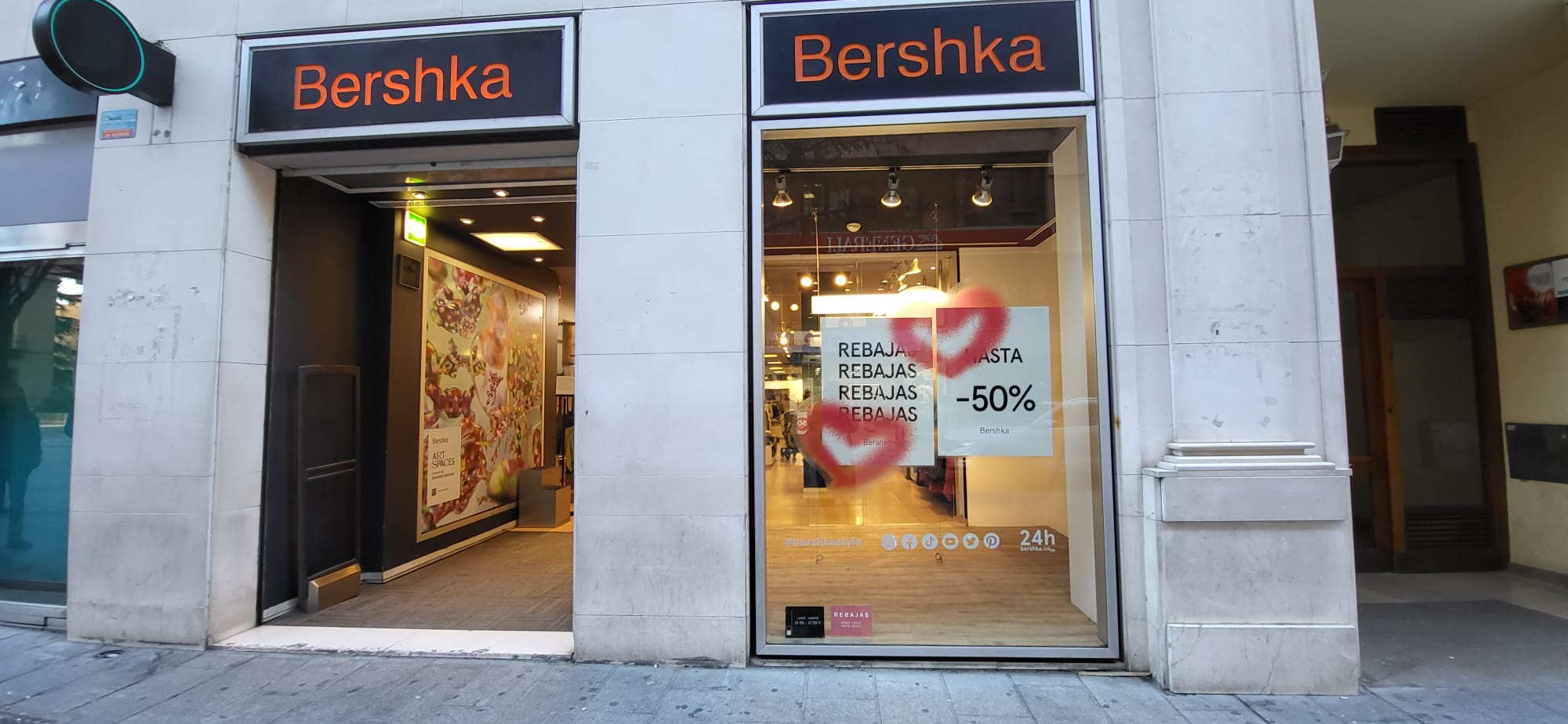 Bershka cierra este lunes sus puertas definitivamente en Huesca