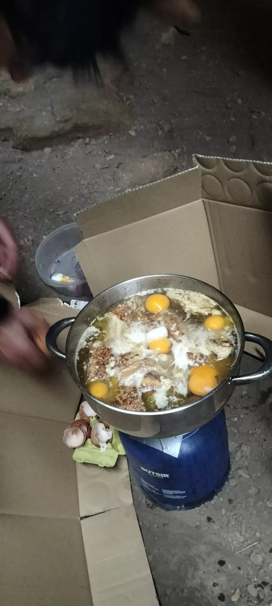 El salmorrejo de Manolo Bara.