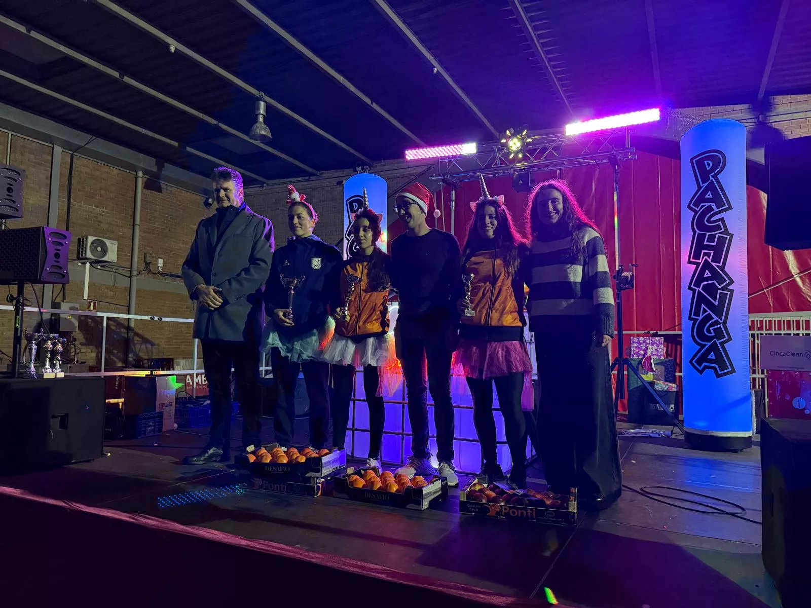 San Silvestre Peñera. Podio femenino