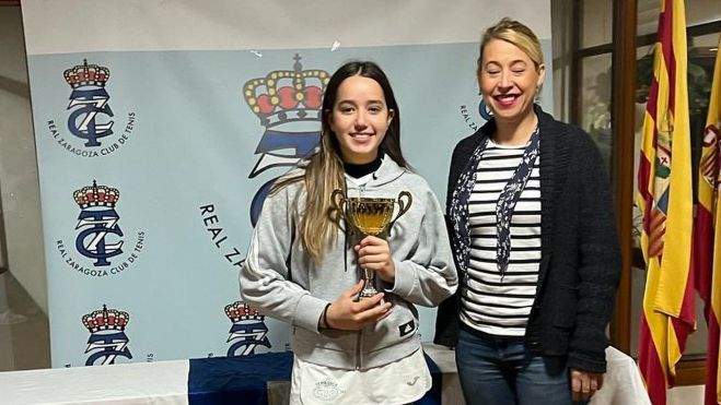 Almudena Estaún, subcampeona en categoría plata.