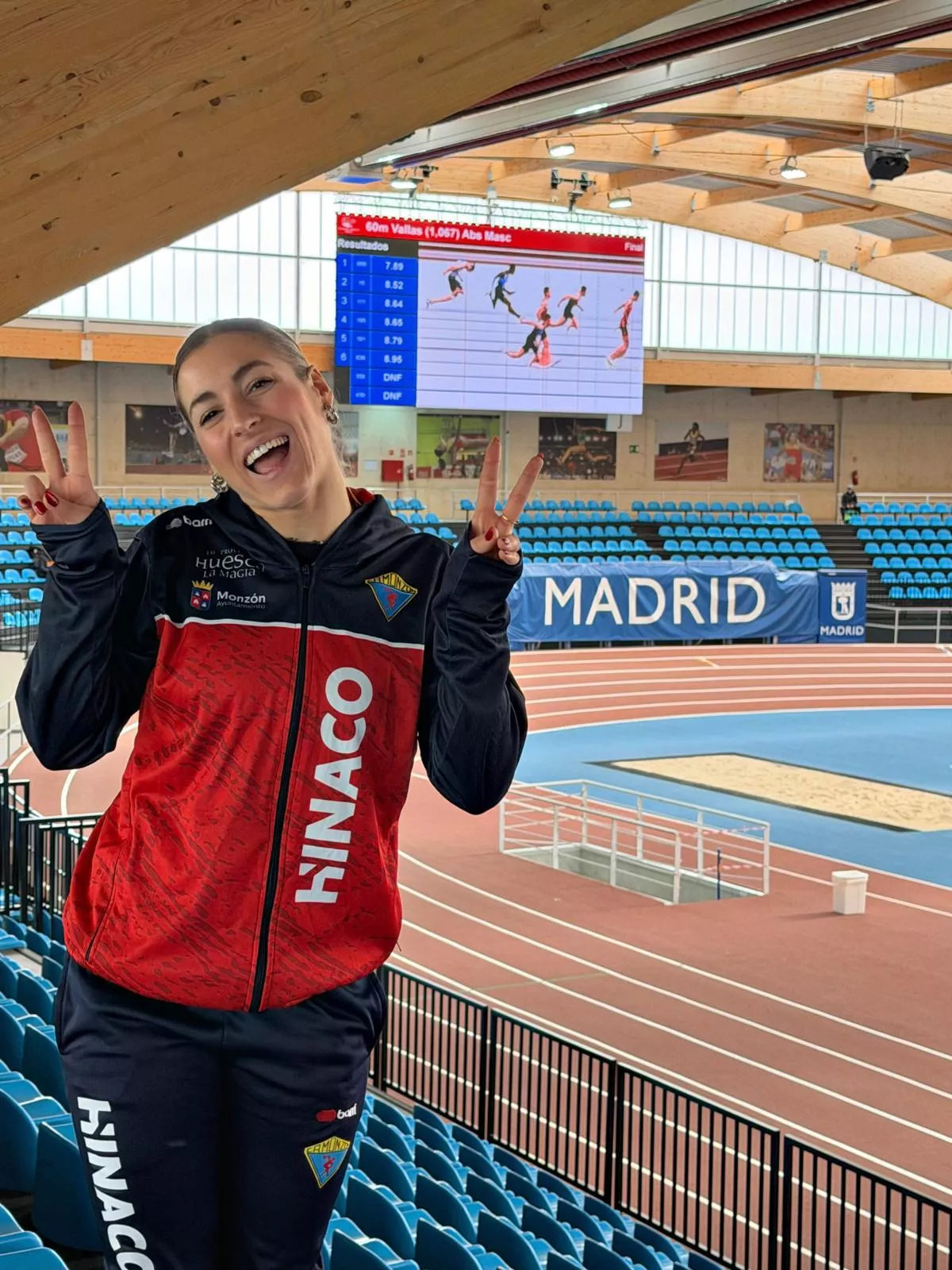Mireya Oliver, feliz con su marca en Madrid.