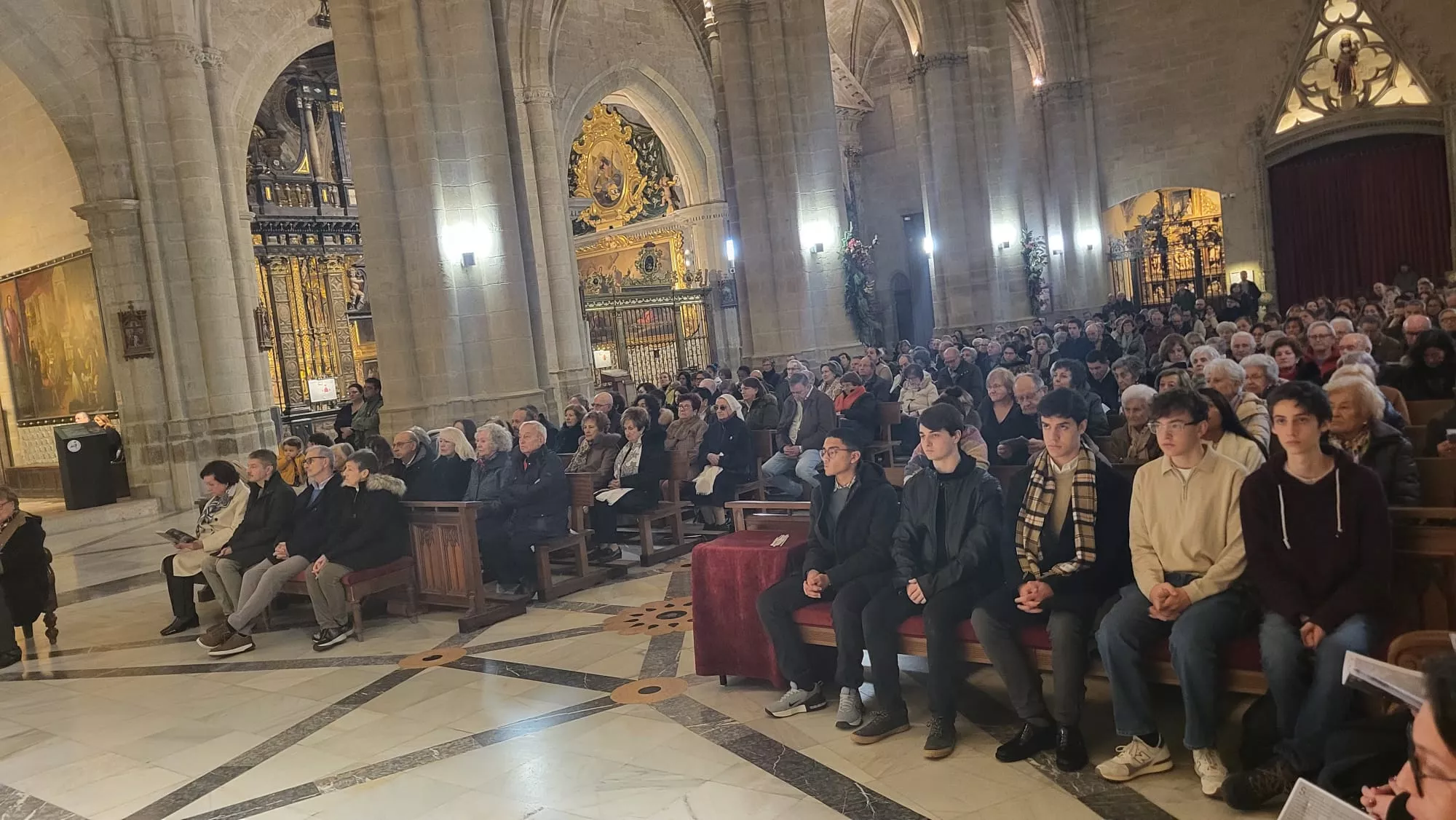 Clausura del Año Jubilar Peregrinos de Esperanza en la Catedral de Huesca