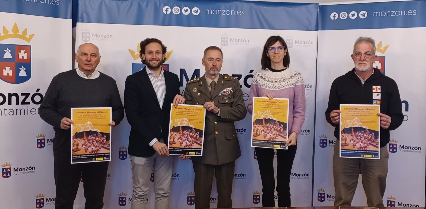 Presentación de la actuación de la Unidad de Música de la Inspección General del Ejército.