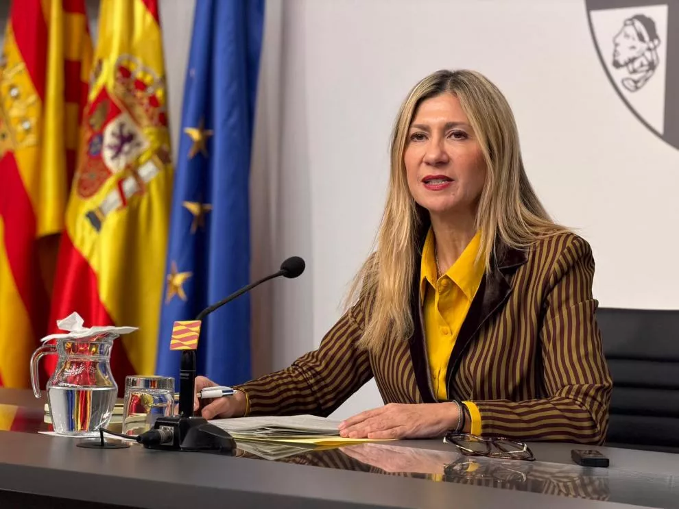 Mar Vaquero, vicepresidenta del Gobierno de Aragón