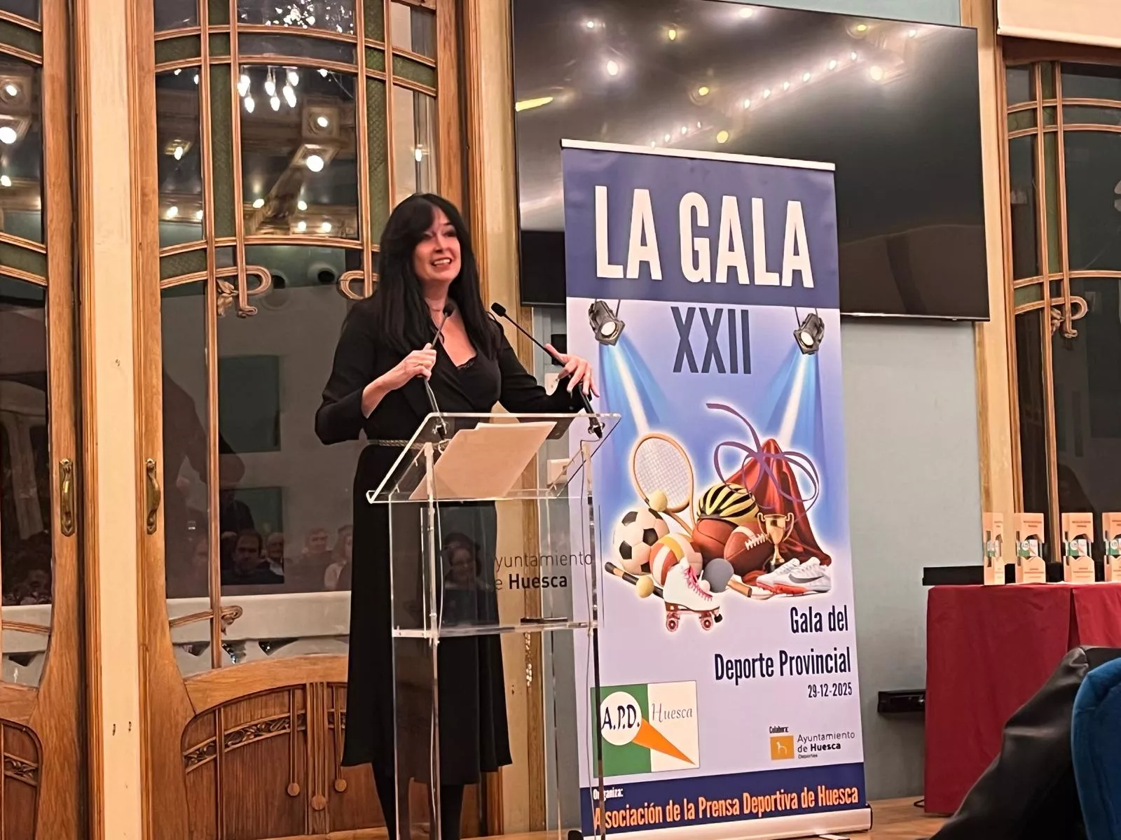 Imágenes de la XXII Gala del Deporte Provincial de Huesca 2025. Foto: Adri Mora