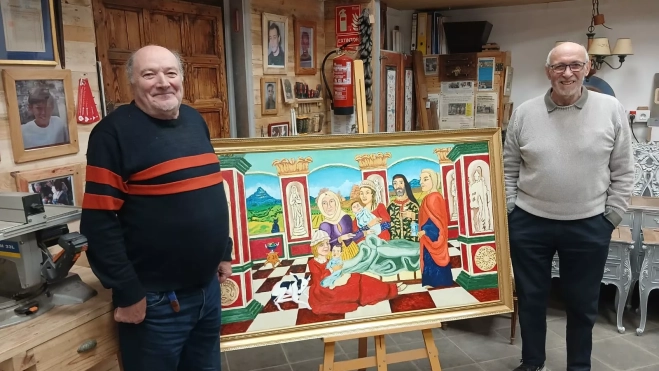 Marcelino Sesé y Fernando Llorens