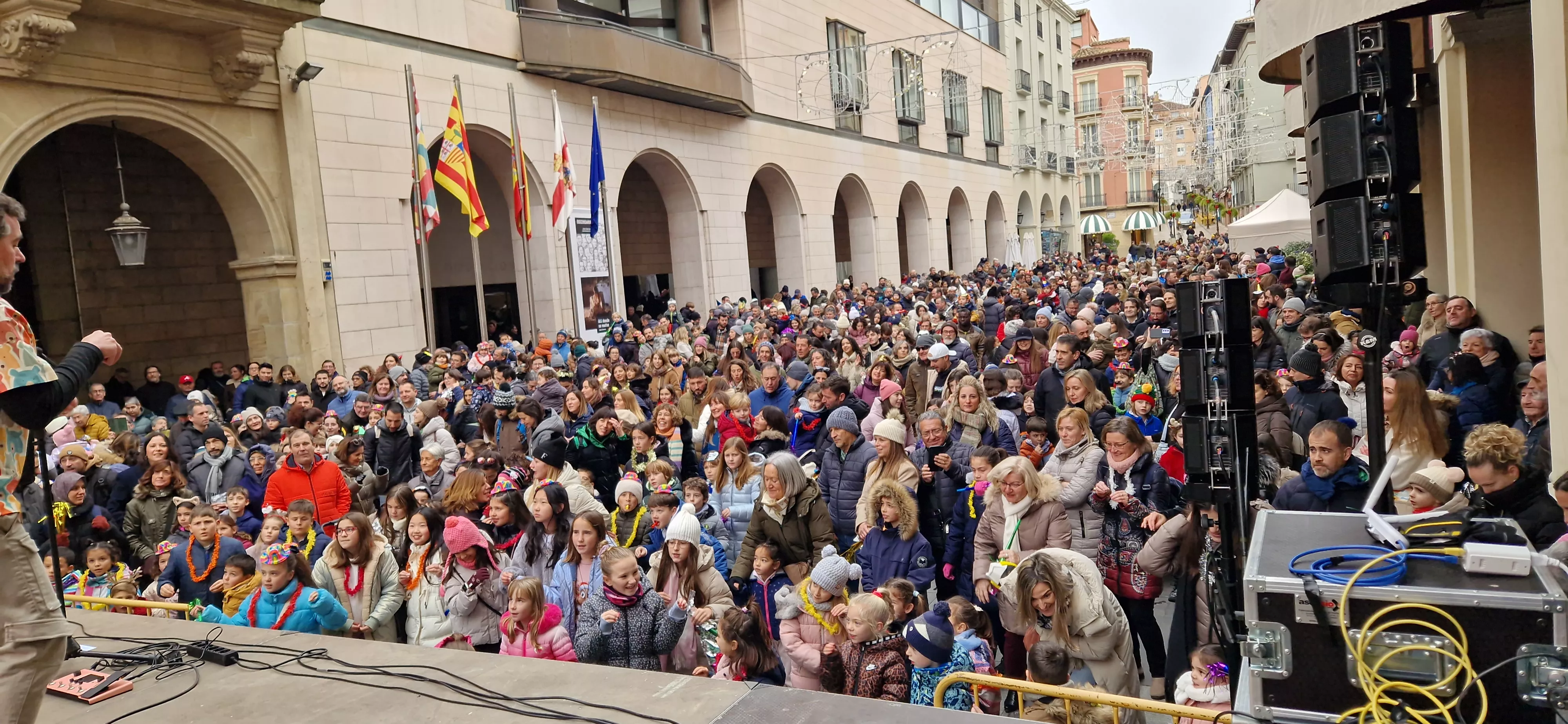 Campanadas infantiles de Nochevieja. Foto Myriam Martínez