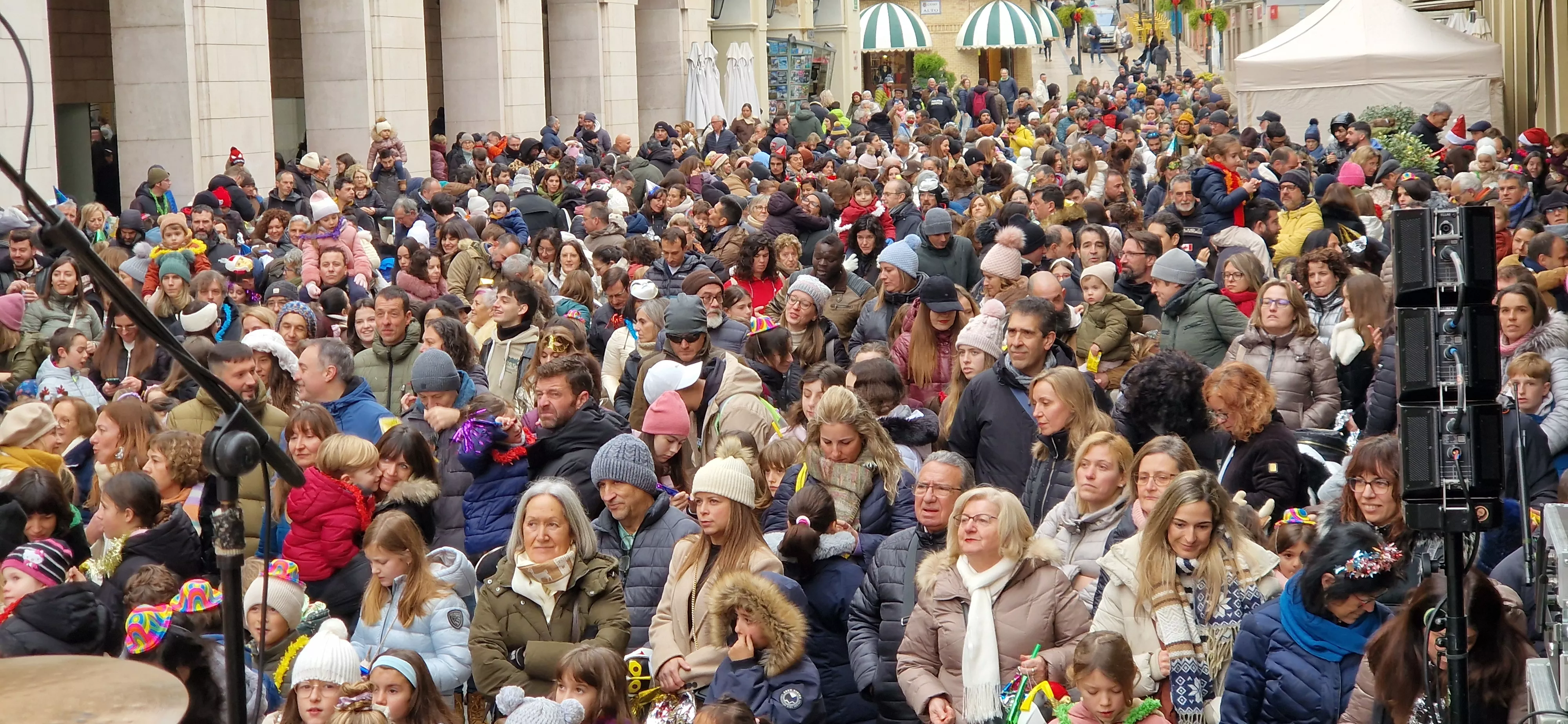 Campanadas infantiles de Nochevieja. Foto Myriam Martínez