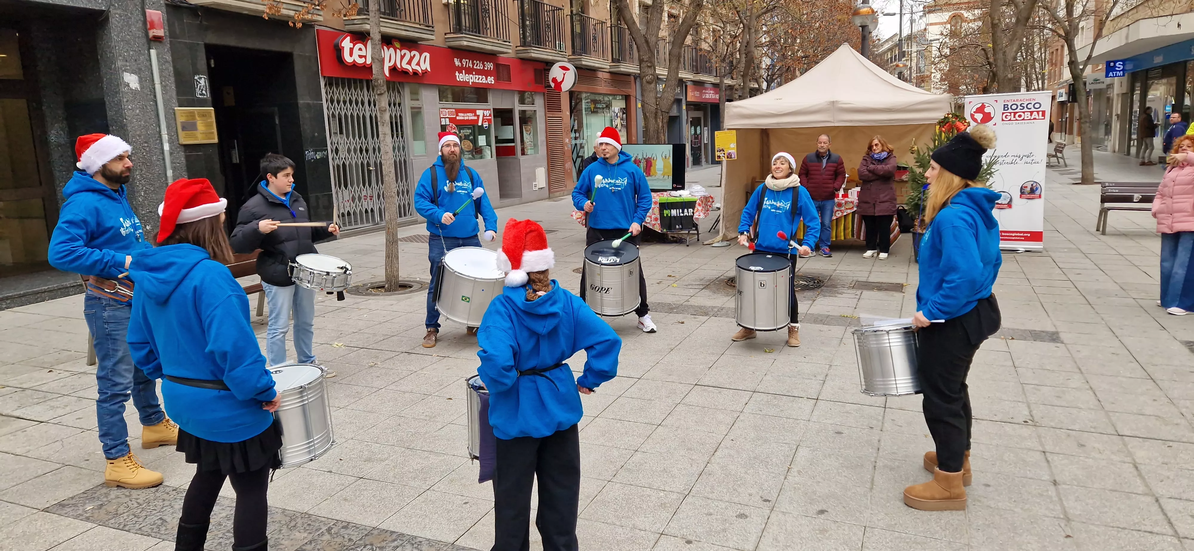  Campaña Luces por Etiopía en Nochevieja. Foto Myriam Martínez