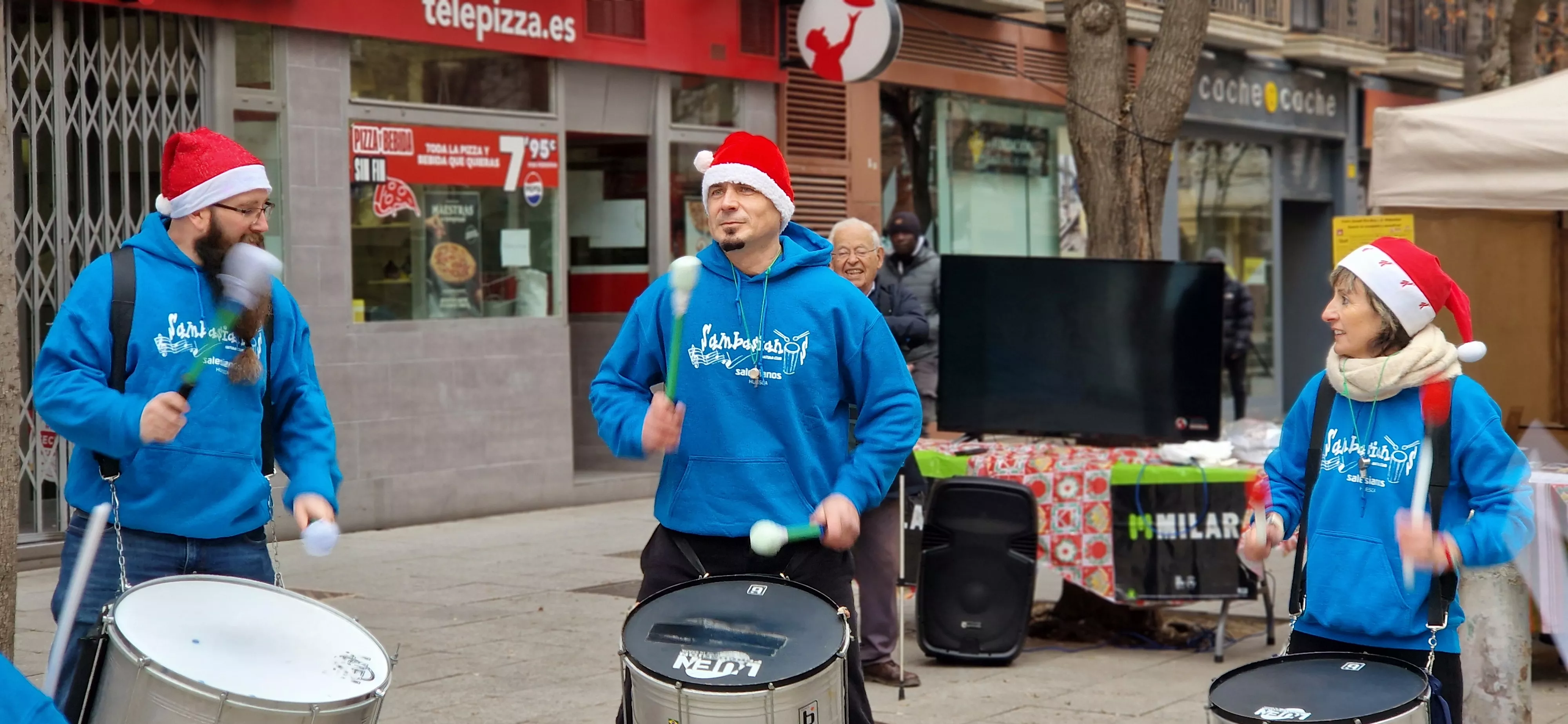  Campaña Luces por Etiopía en Nochevieja. Foto Myriam Martínez