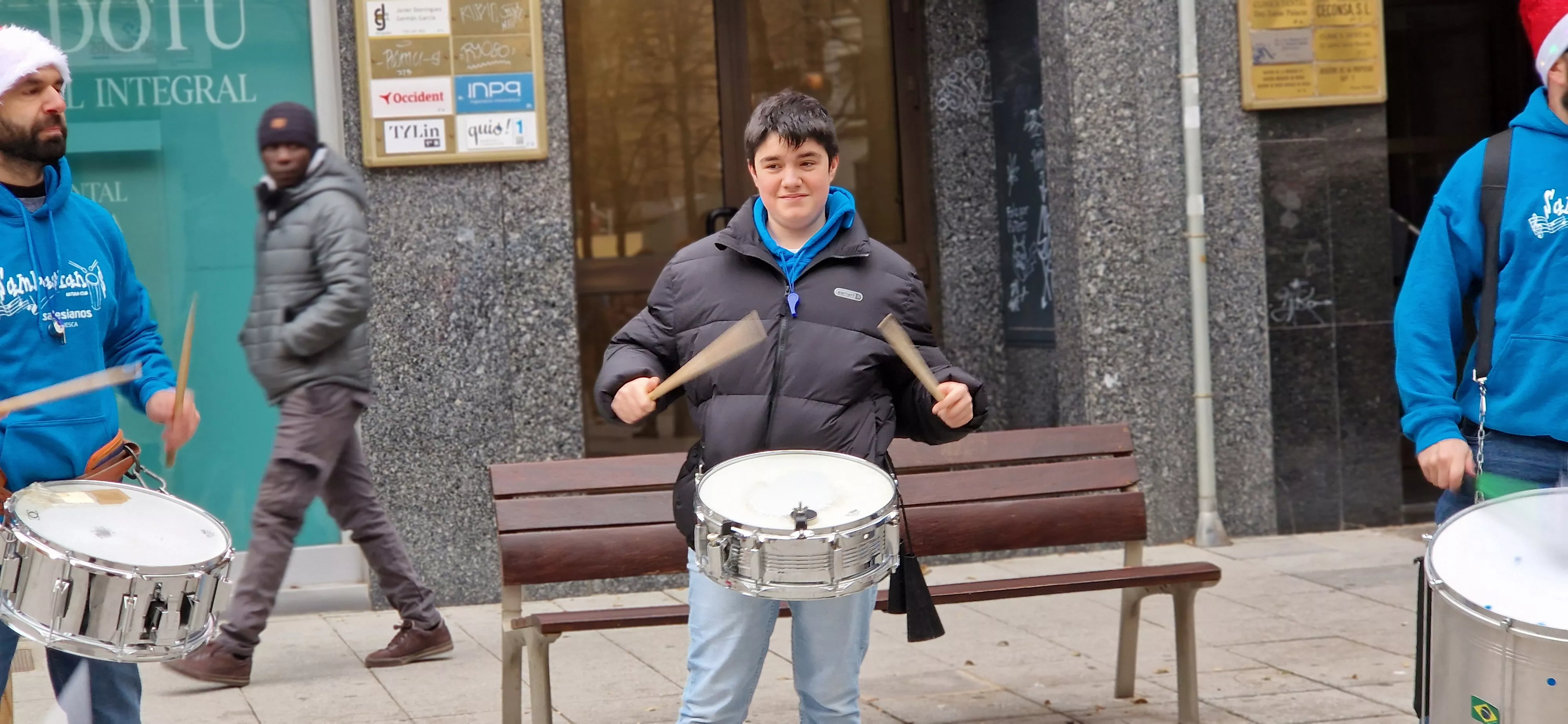  Campaña Luces por Etiopía en Nochevieja. Foto Myriam Martínez