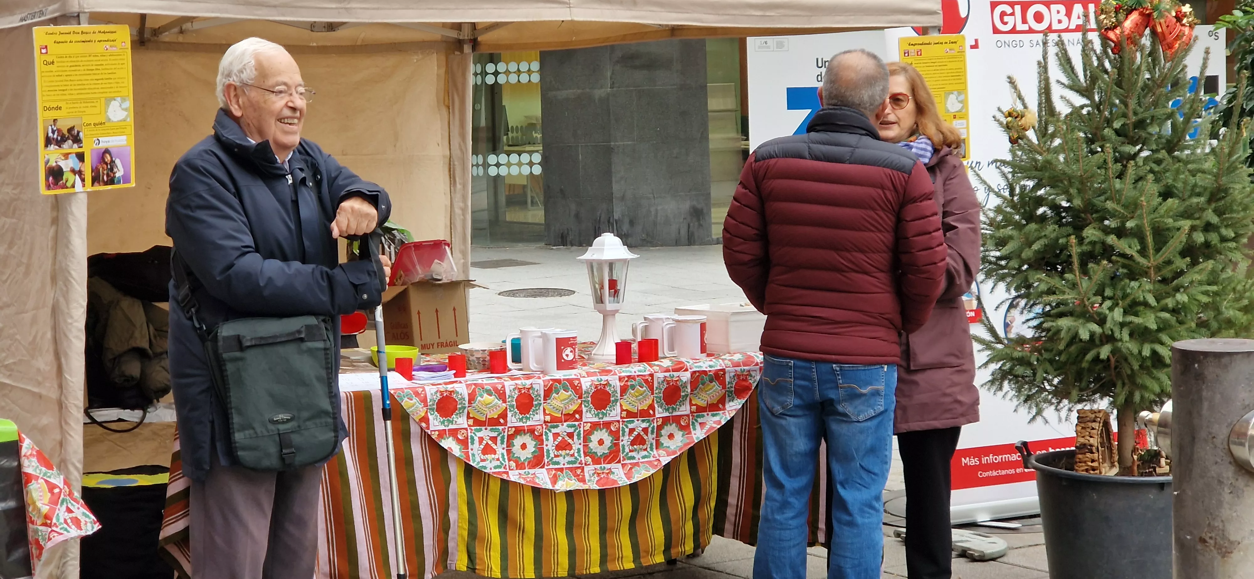  Campaña Luces por Etiopía en Nochevieja. Foto Myriam Martínez