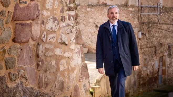 Jorge Azcón en Almohaca