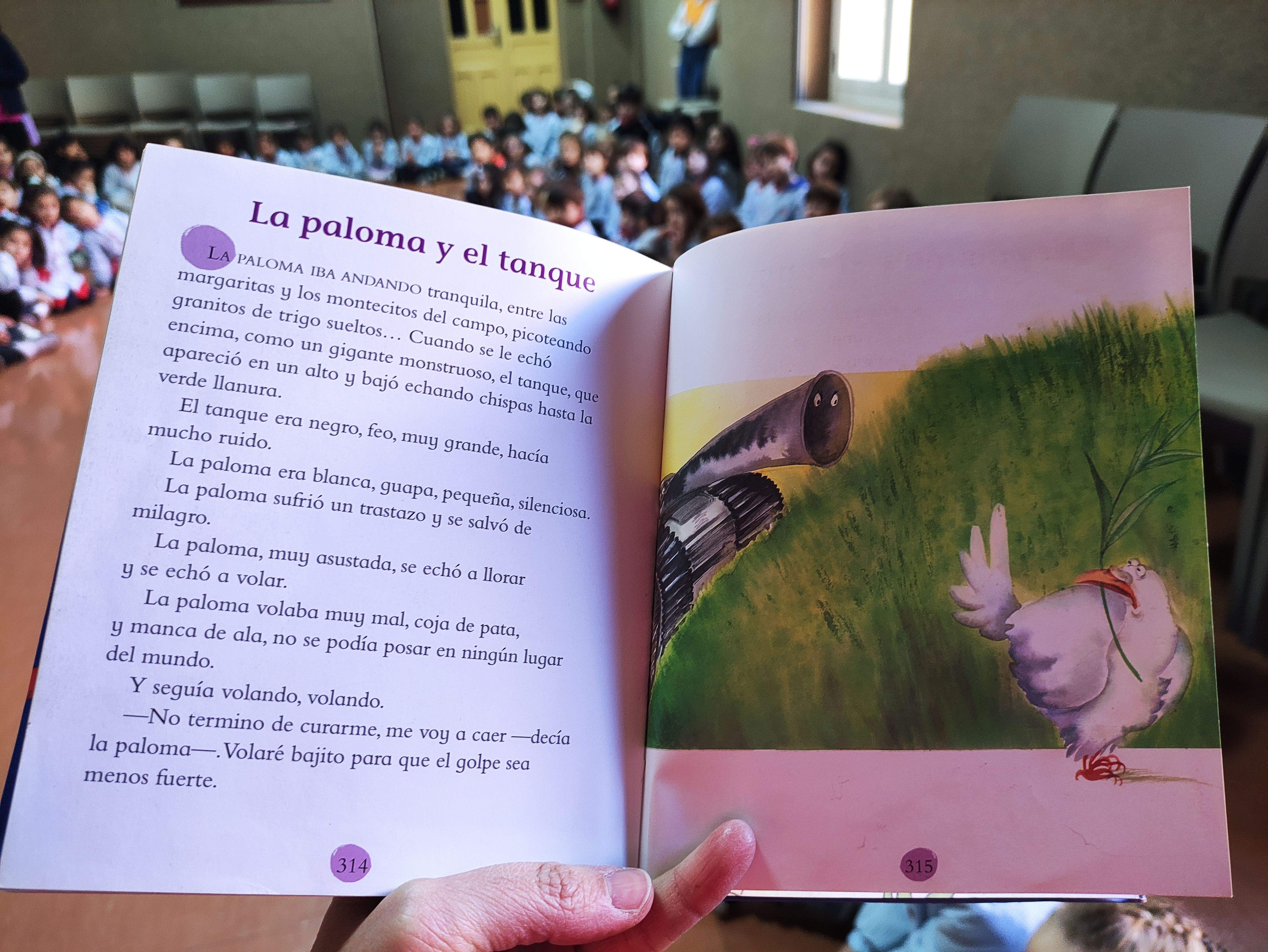 Día de la Paz en infantil de Salesianos