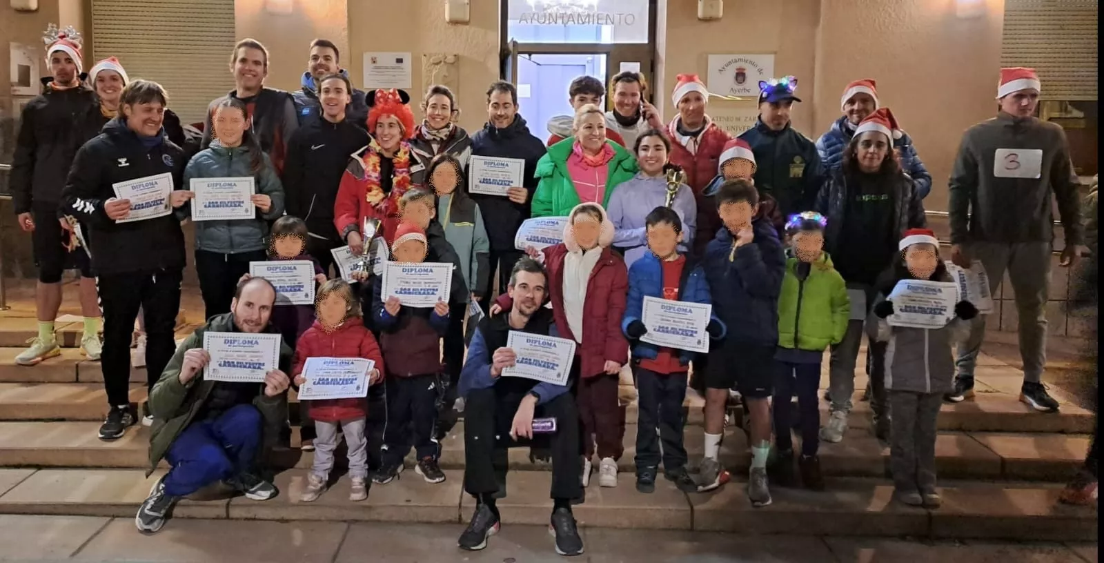 San Silvestre Carnicraba. Foto de familia