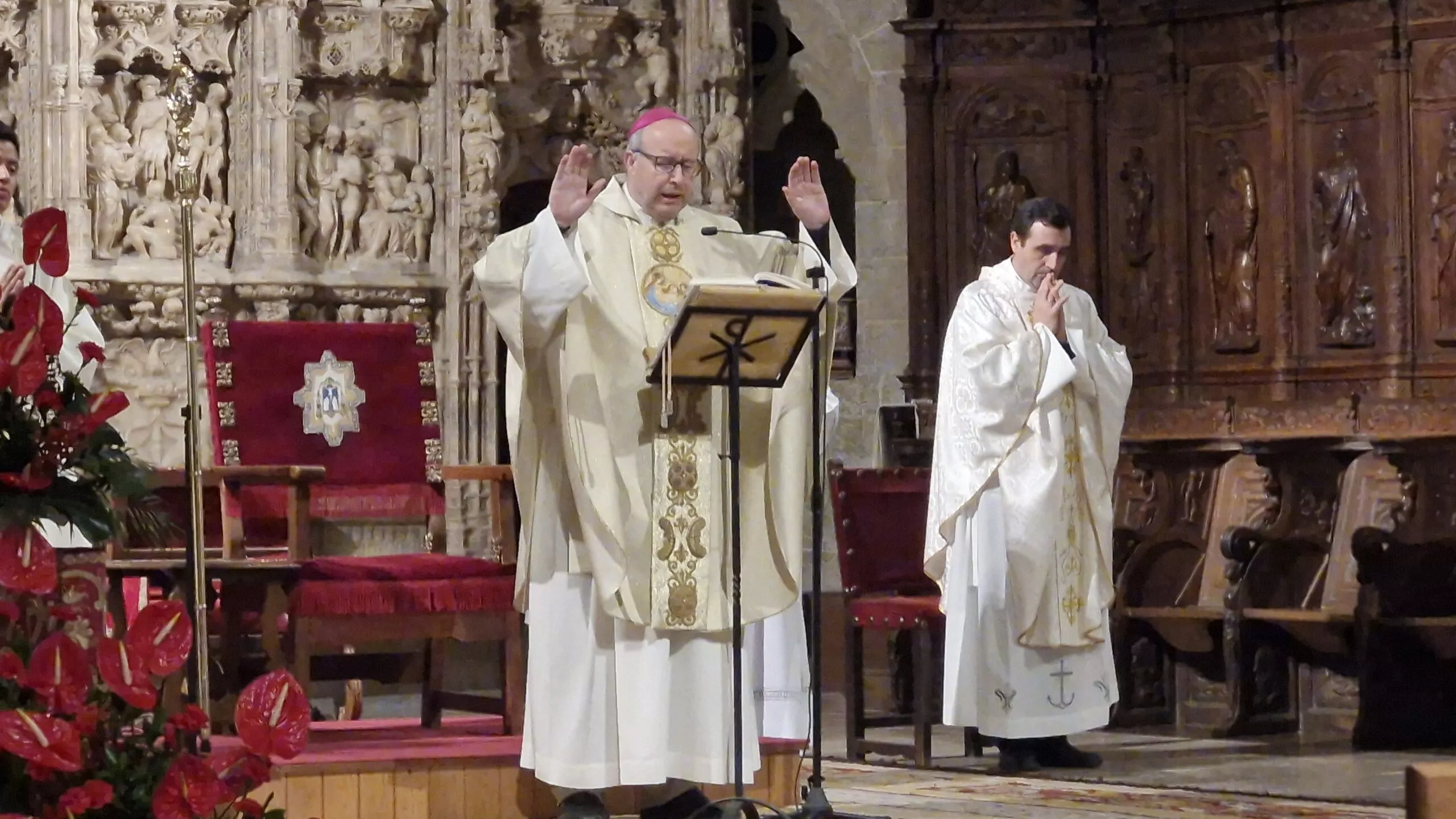 Celebración del Santo Cristo de los Milagros el 1 de enero de 2026.