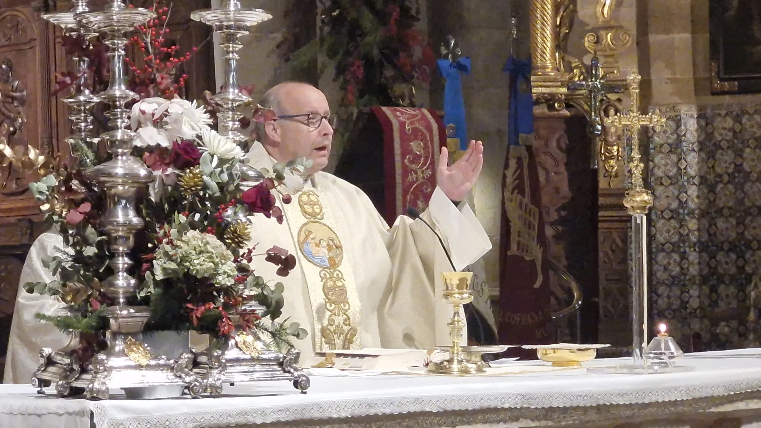 Celebración del Santo Cristo de los Milagros el 1 de enero de 2026.
