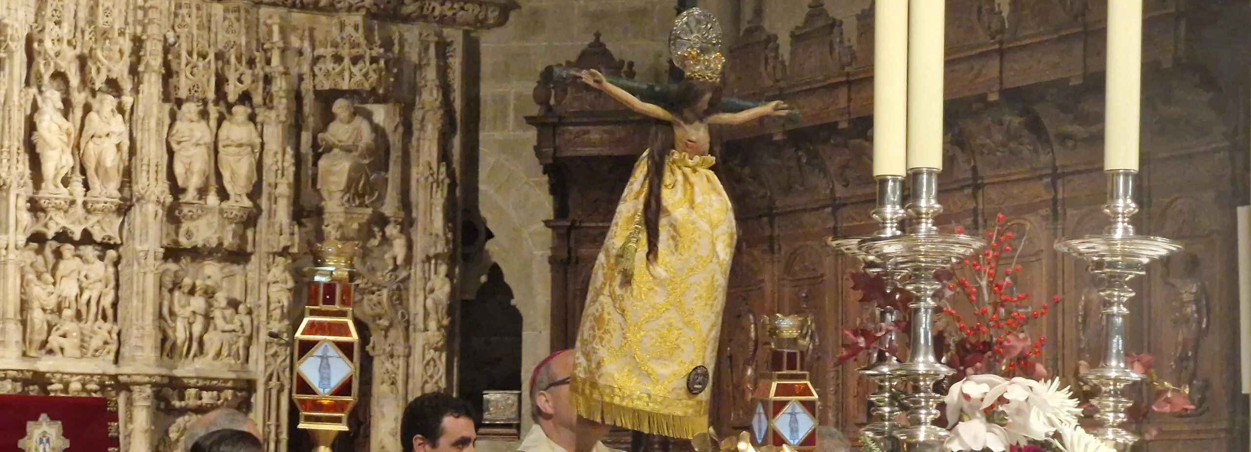 Celebración del Santo Cristo de los Milagros el 1 de enero de 2026.