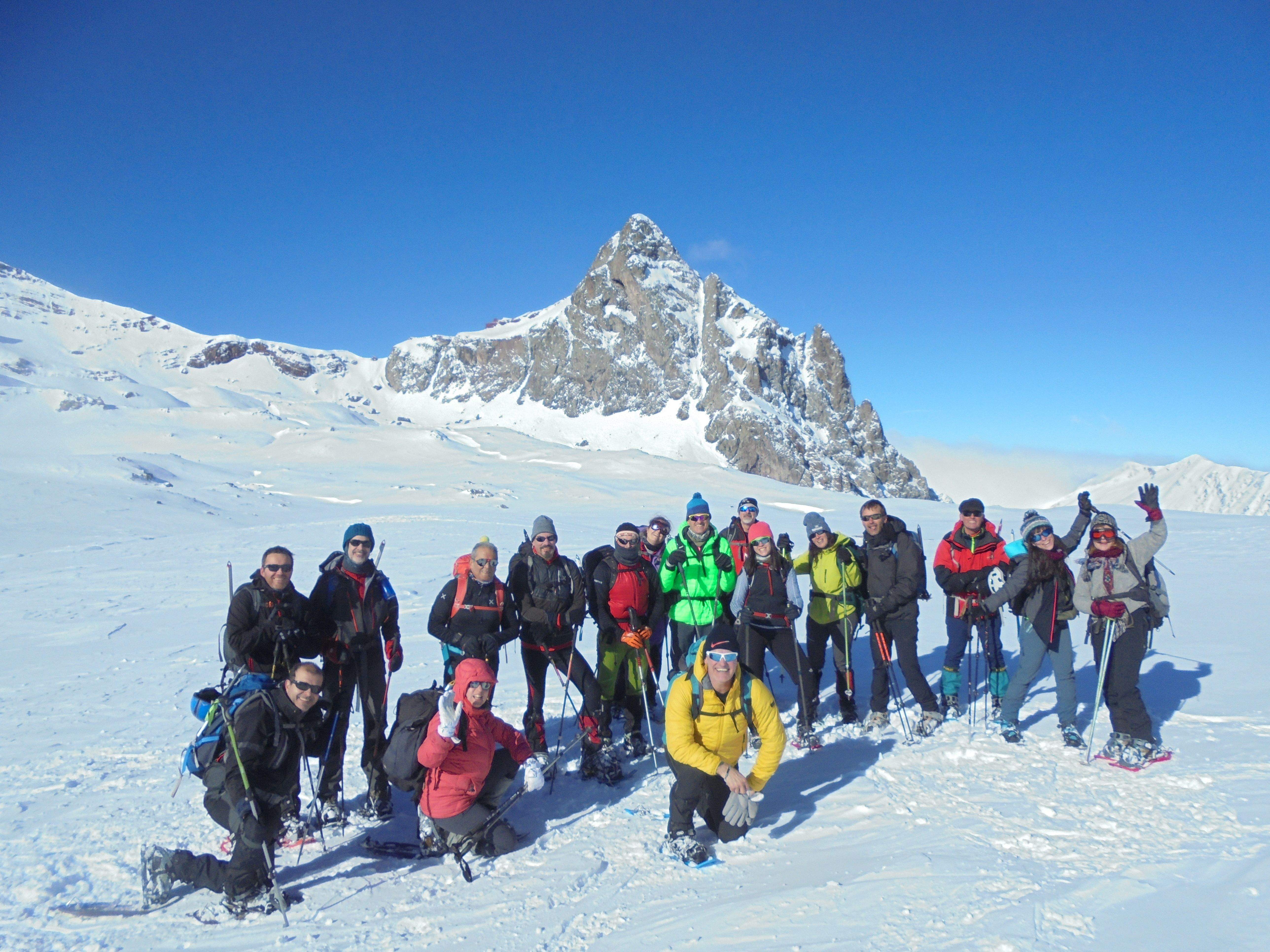 Foto del grupo de Peña Guara que ascendió al Espelunciecha.