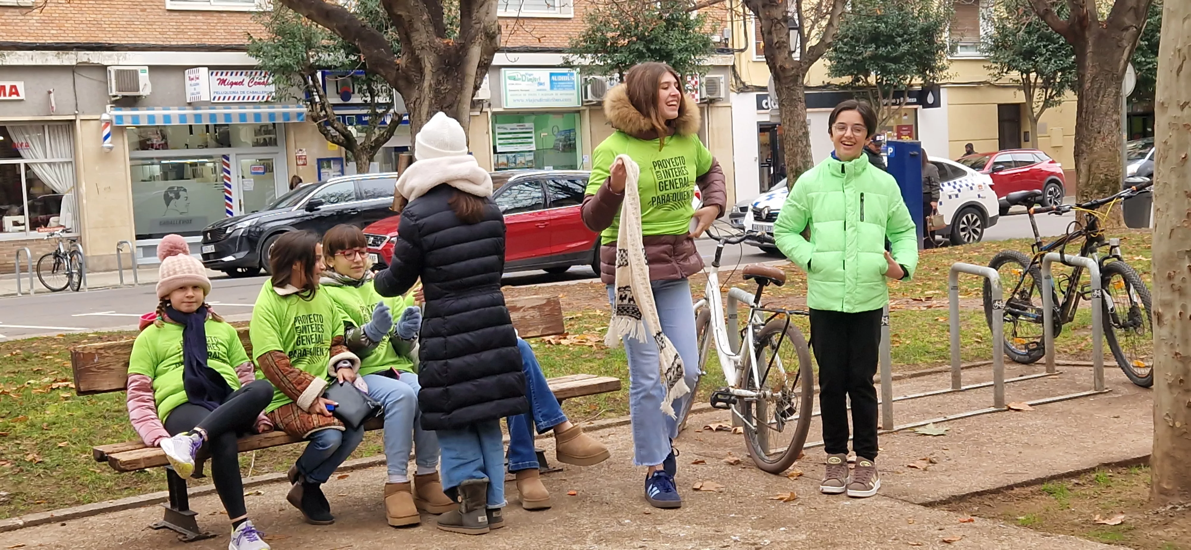Concentración de Huerto y Salillas en Huesca. Foto Myriam Martínez