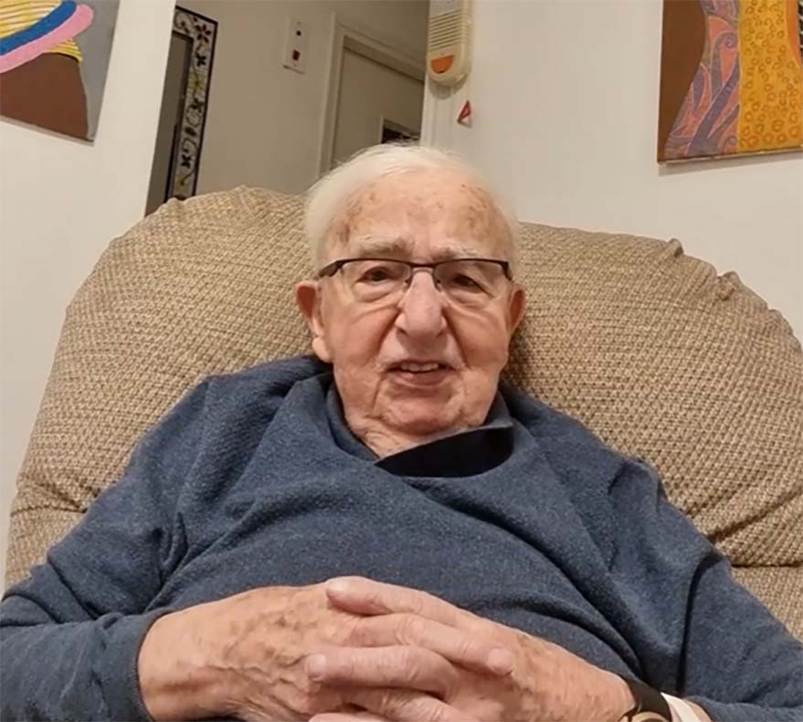 Jorge Klainman, testimonio severo y real del Holocausto.