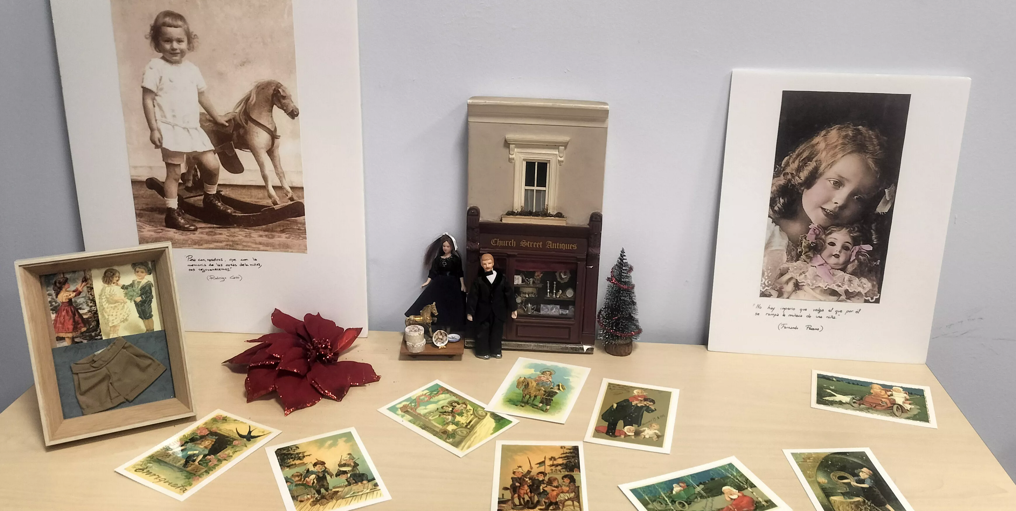 Imágenes de la exposición de juguetes en Fundación Ibercaja Huesca