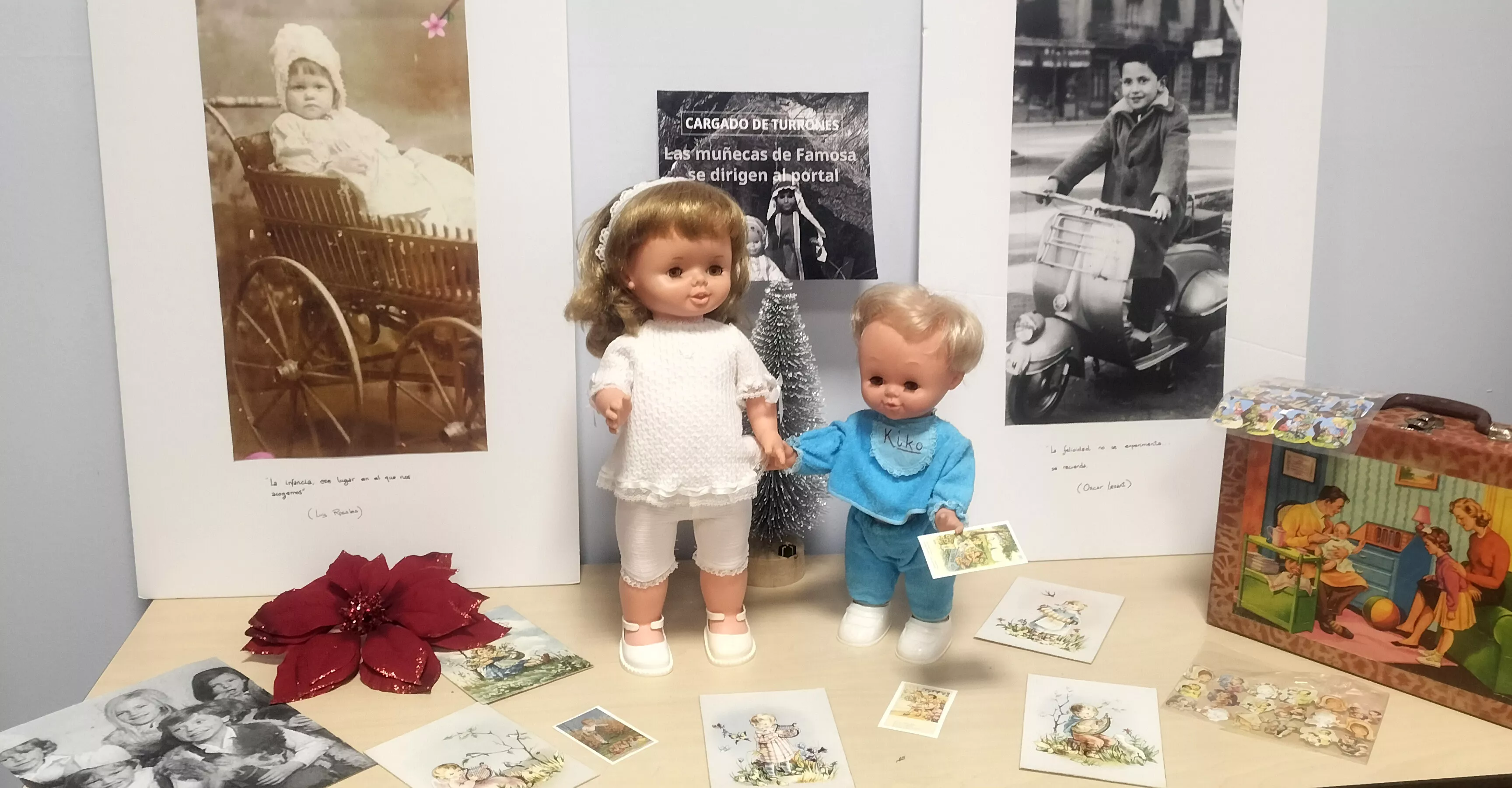 Imágenes de la exposición de juguetes en Fundación Ibercaja Huesca