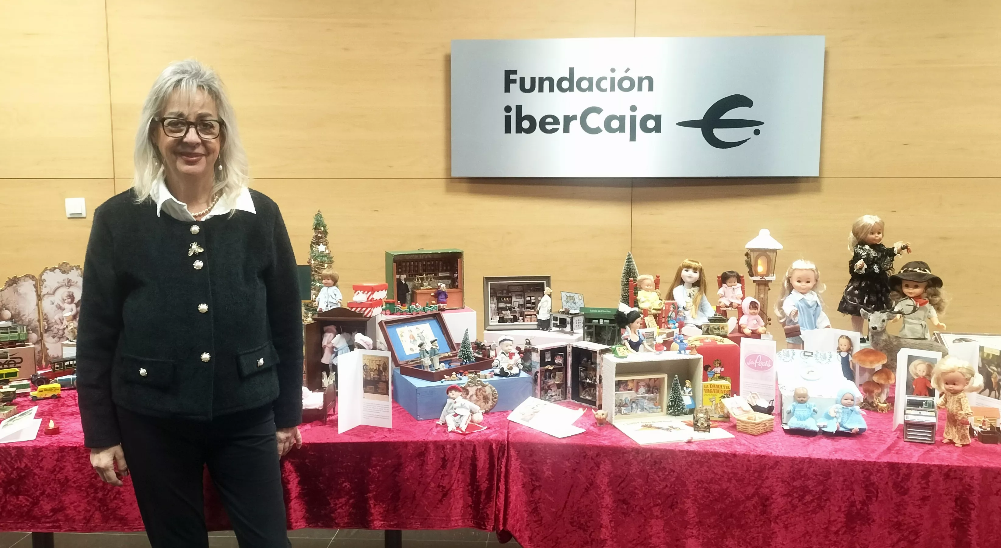 Imágenes de la exposición de juguetes en Fundación Ibercaja Huesca