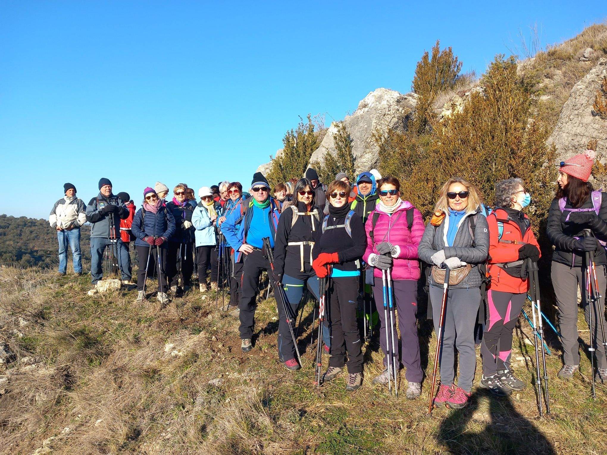 Parte del grupo de Turismo por el Alto Aragón.
