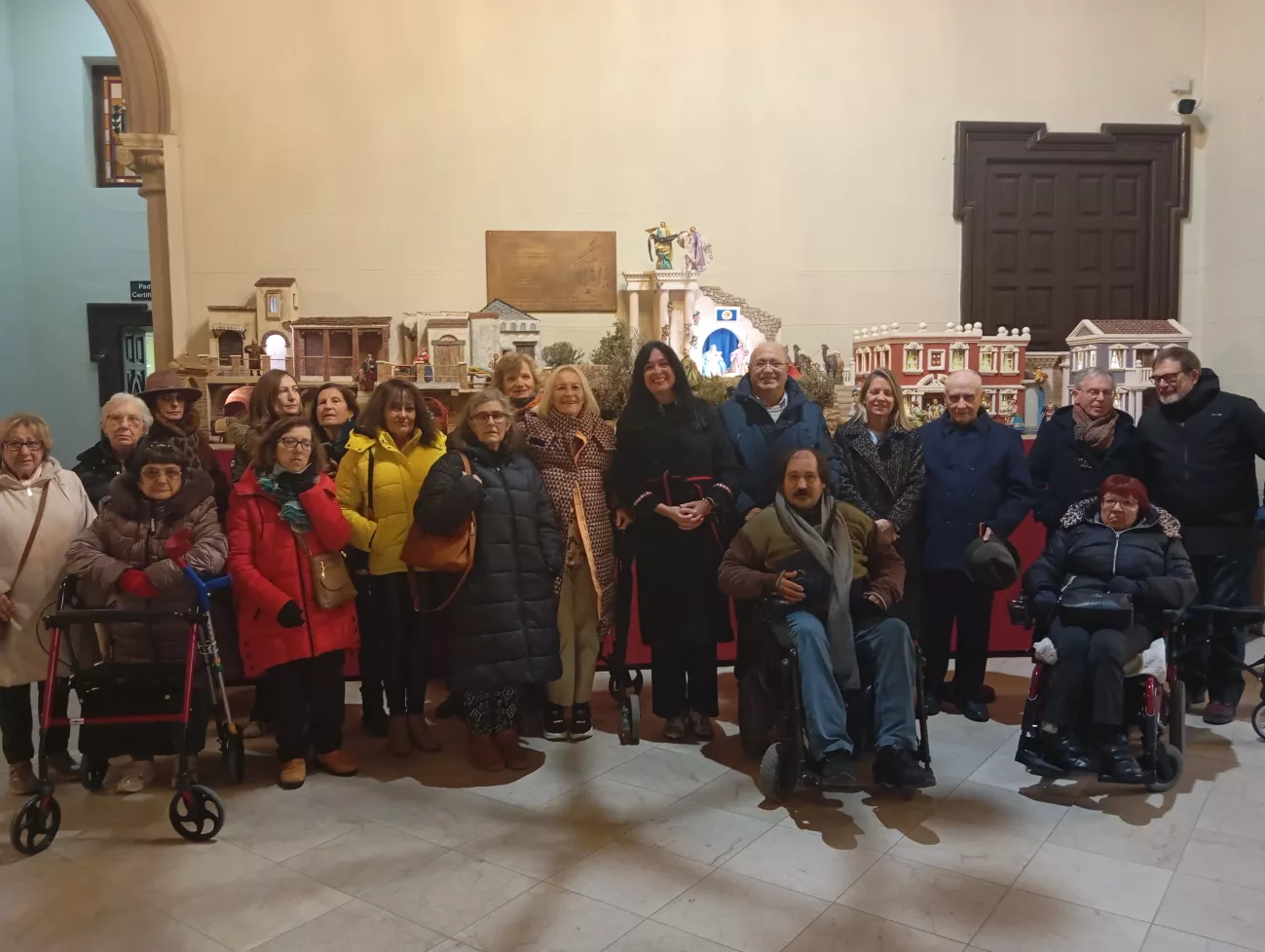 Frater Huesca propone una Ruta del Belén centrada en el significado de la Navidad.