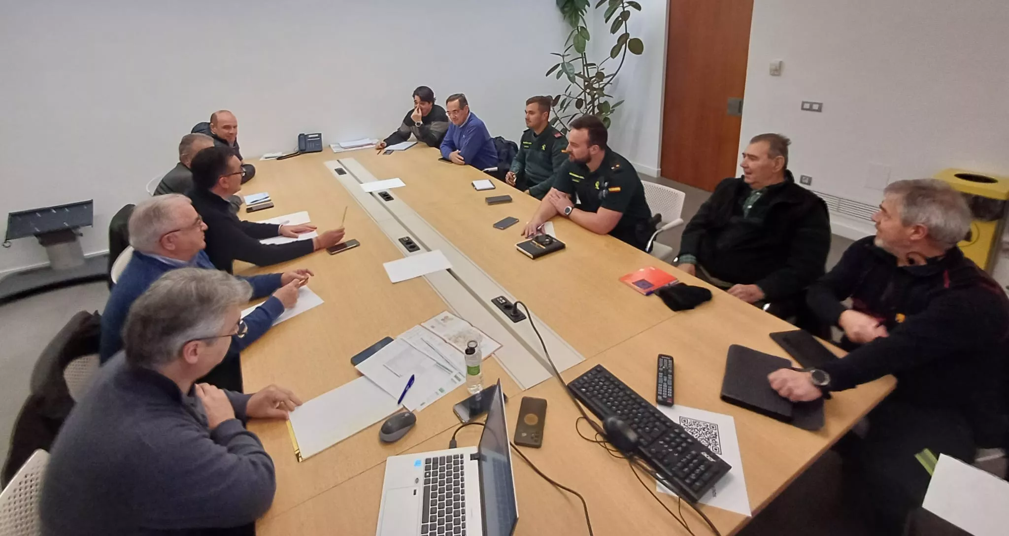 Reunión del Cecopal de la Comarca de Ribagorza ante la activación del plan de Protección Civil. Reunión del Cecopal de la Comarca de Ribagorza ante la activación del plan de Protección Civil.