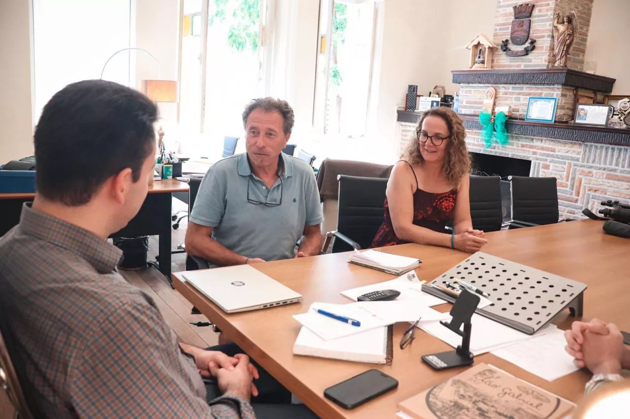 Visita de Carlos Tarazona Grasa a la ciudad brasileña de São Gabriel. Foto Ana Lauren de Castro