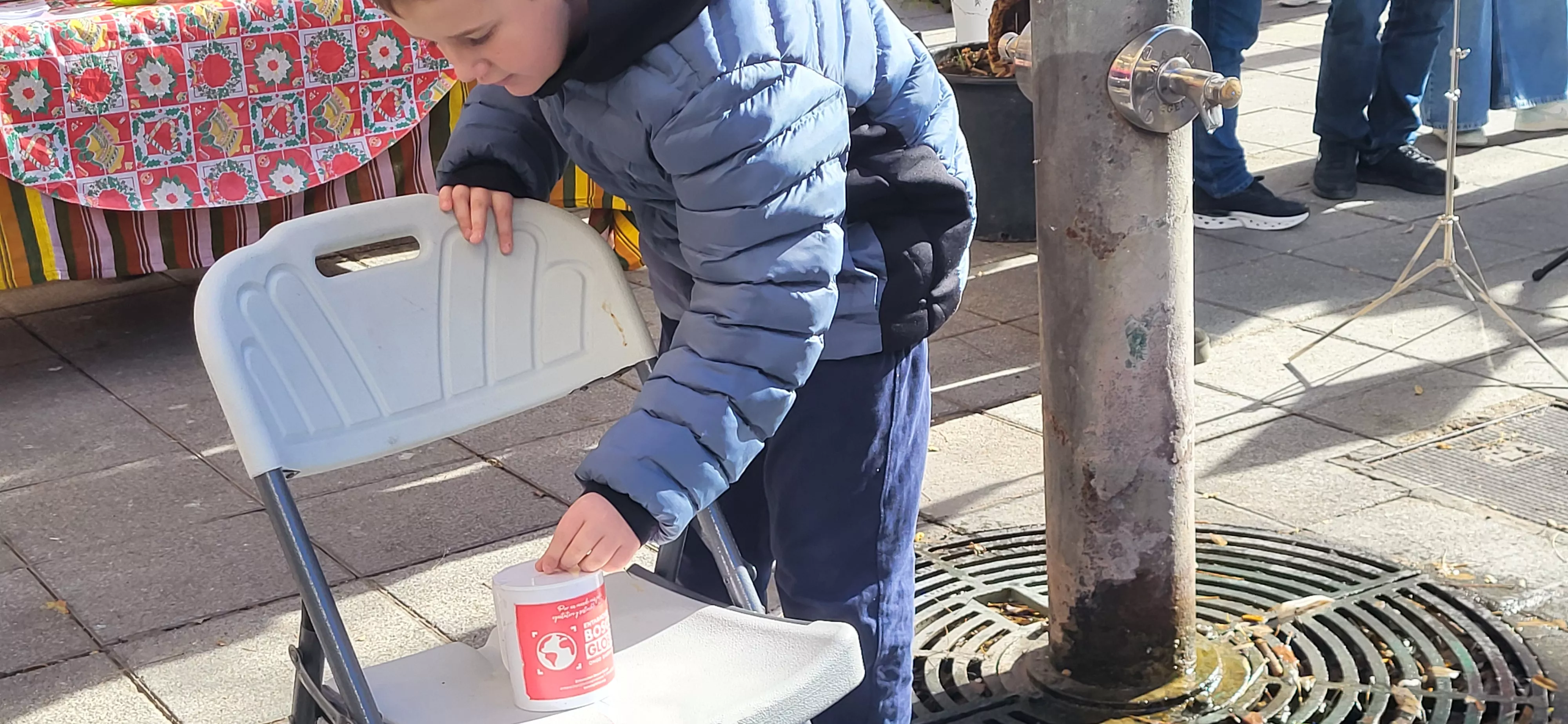 Cierre de la campaña Luces por Etiopía. Foto Mercedes Manterola