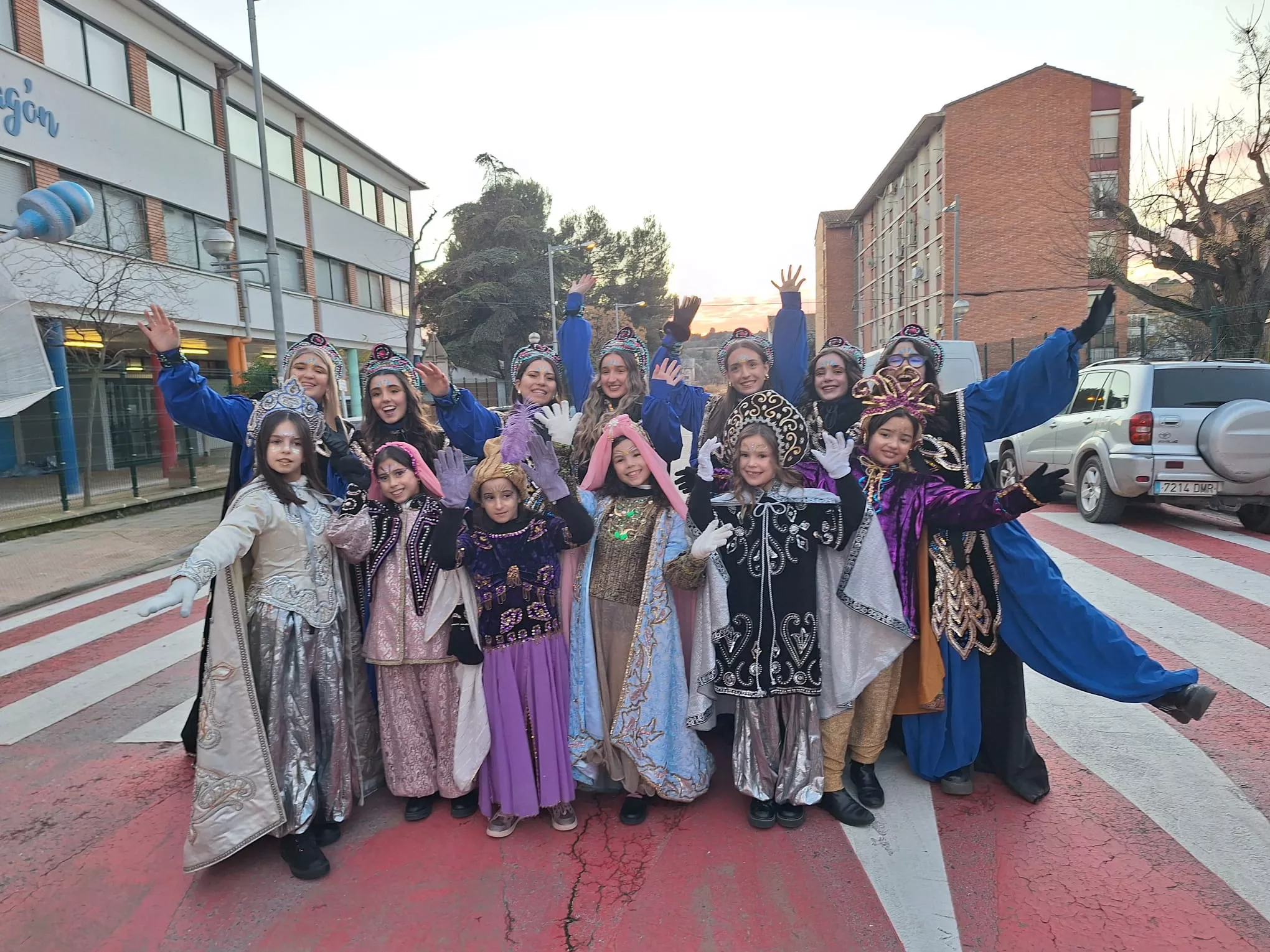 Cabalgata de Reyes Magos en Barbastro