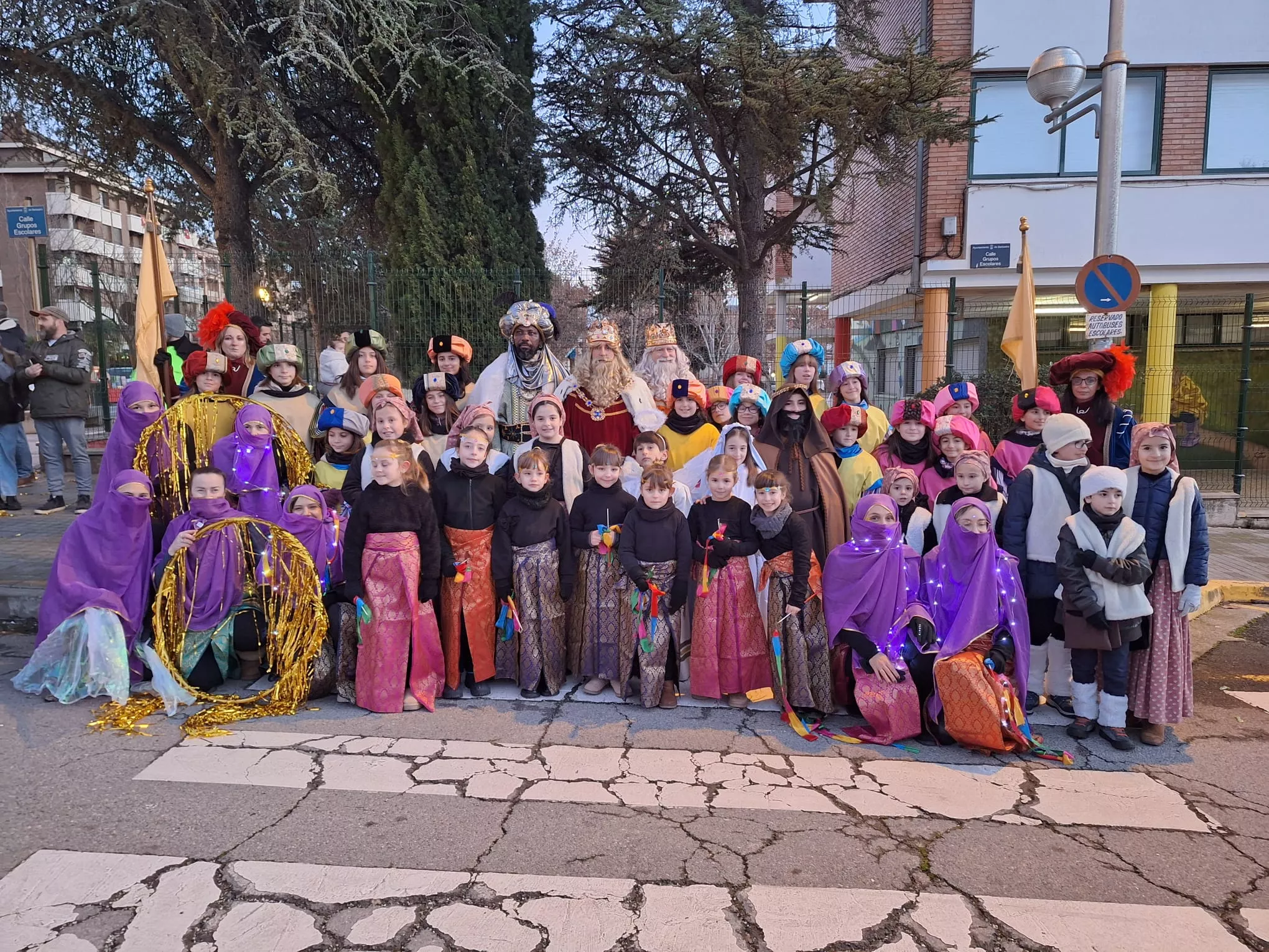 Cabalgata de Reyes Magos en Barbastro