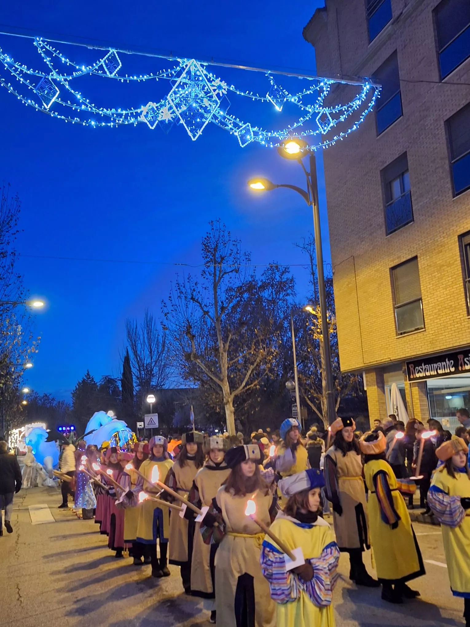 Cabalgata de Reyes Magos en Barbastro