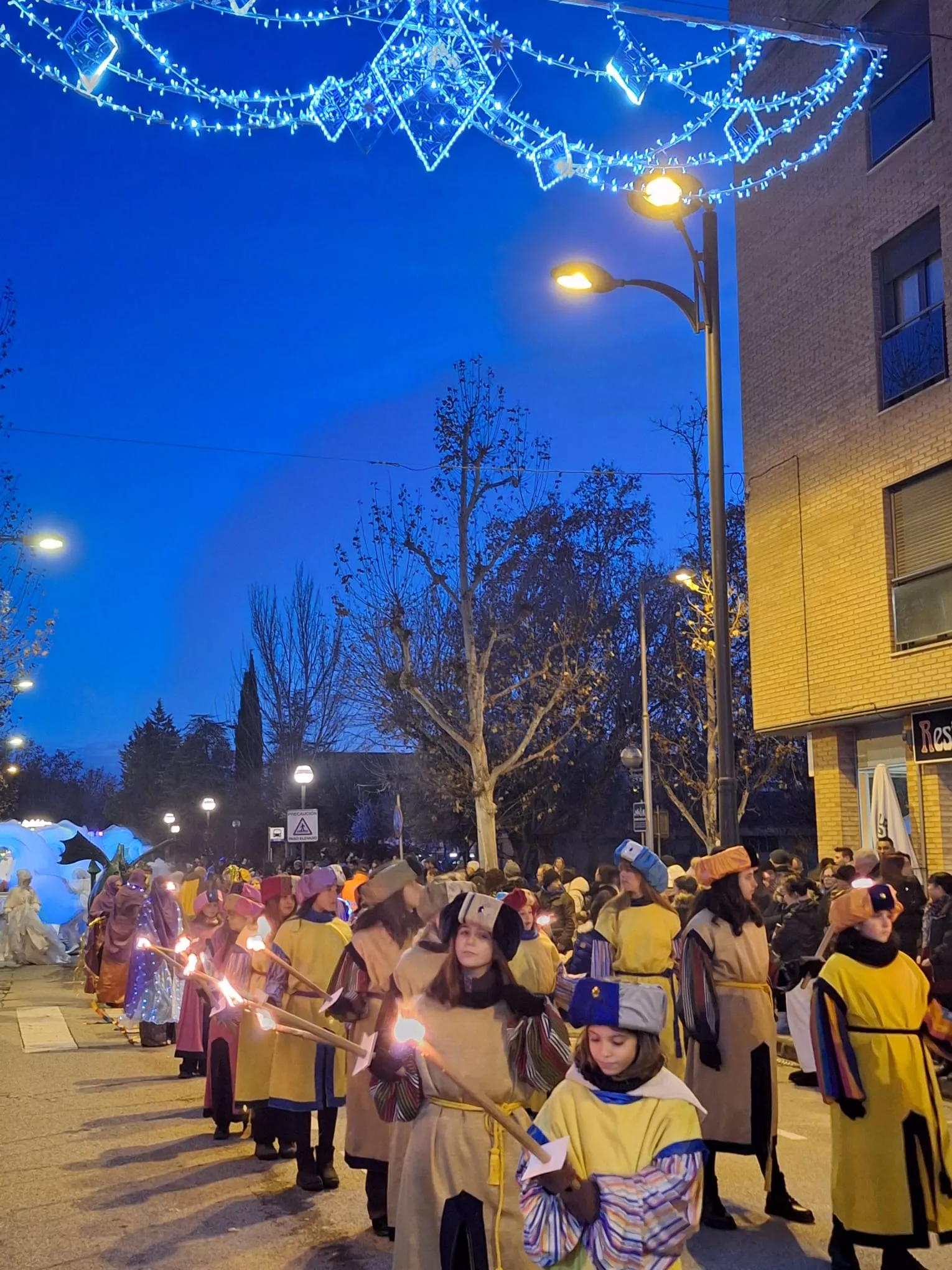 Cabalgata de Reyes Magos en Barbastro
