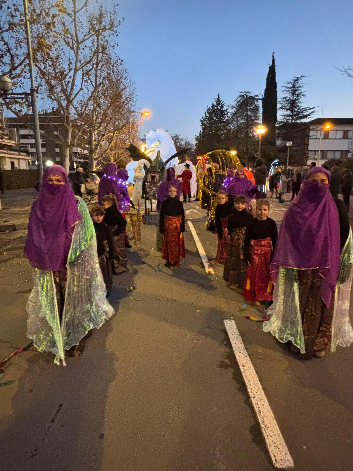 Cabalgata de Reyes Magos en Barbastro