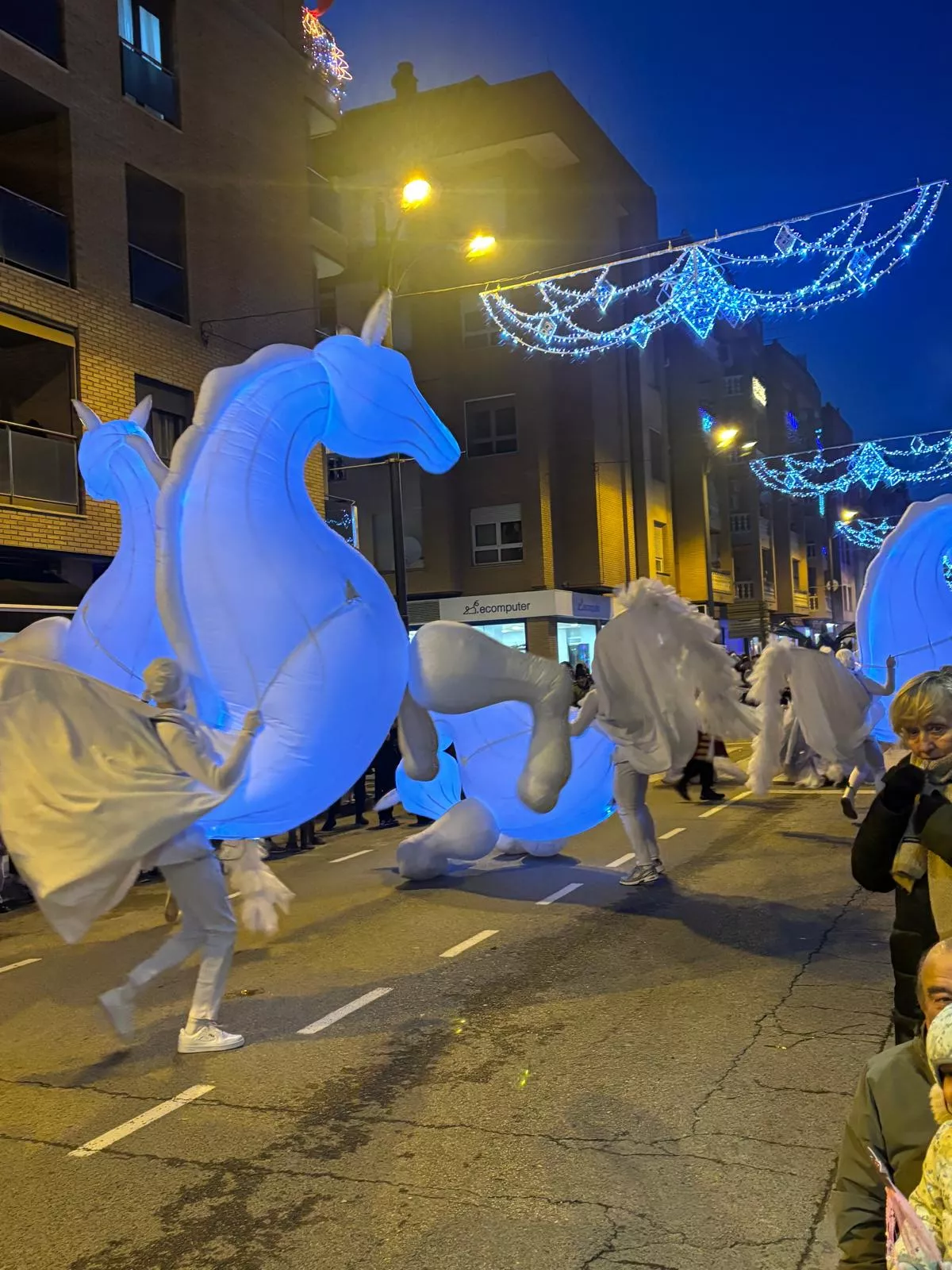 Cabalgata de Reyes Magos en Barbastro